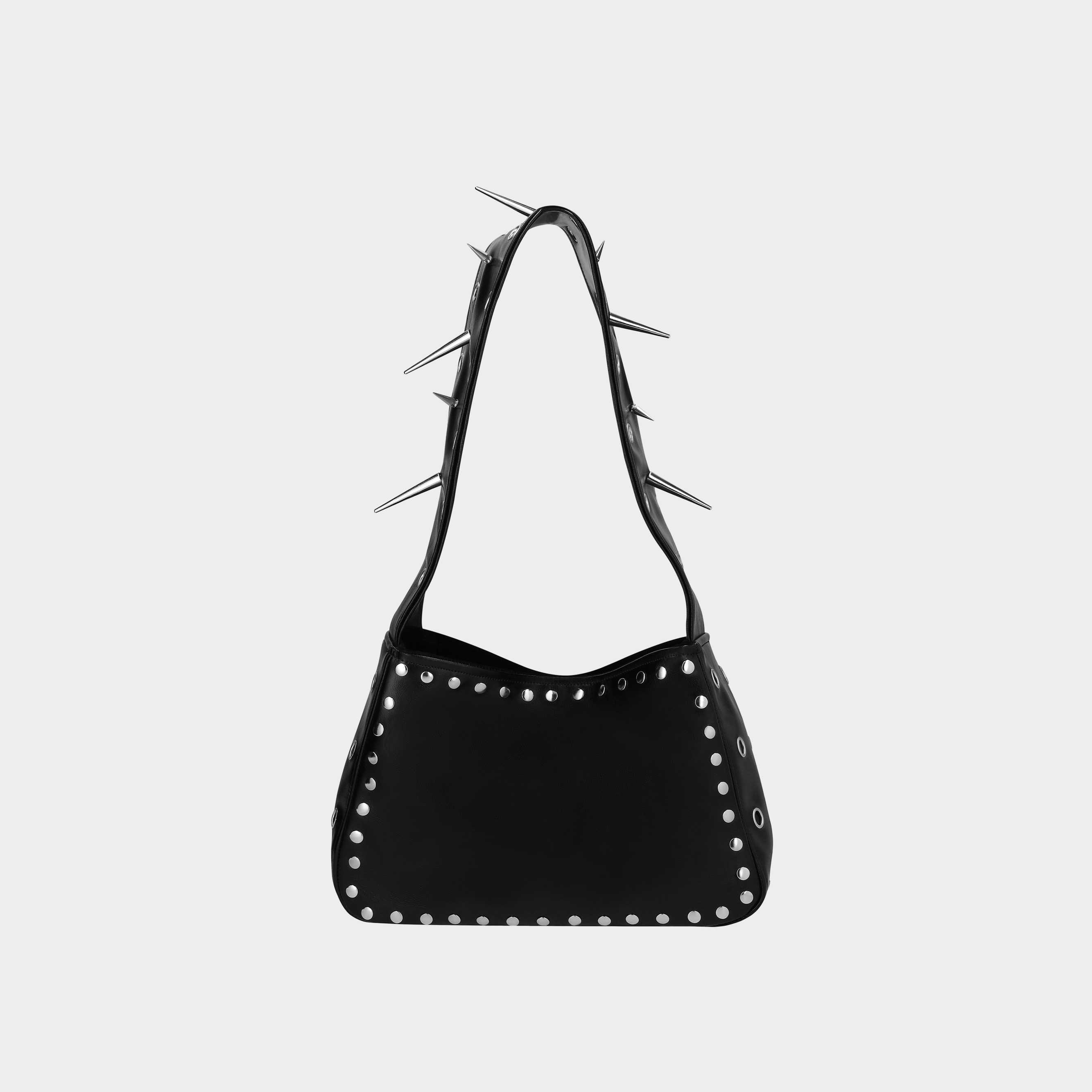 Nabi Club – Rivet Shoulder Bag [Black]