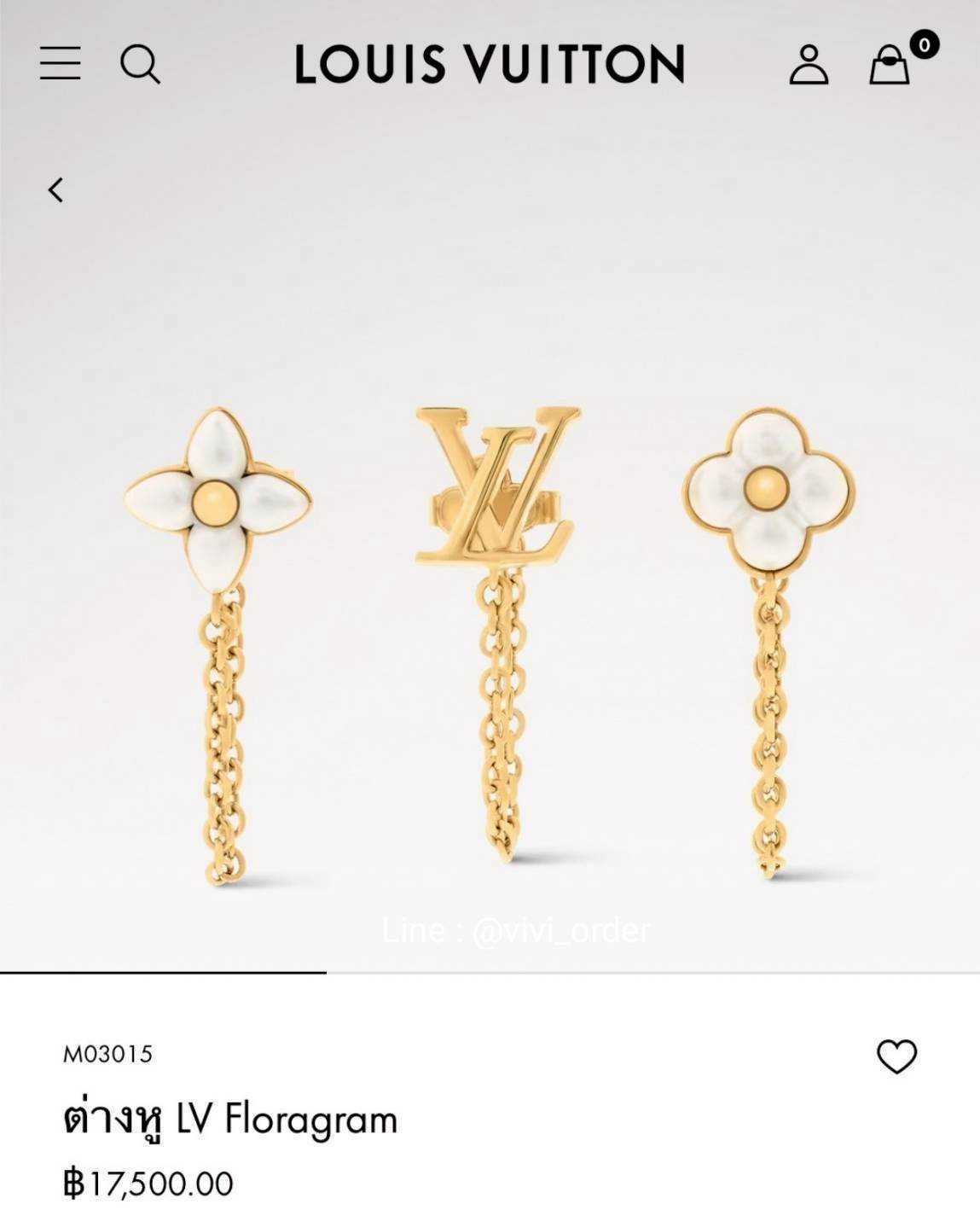 LV Iconic Flower Earrings