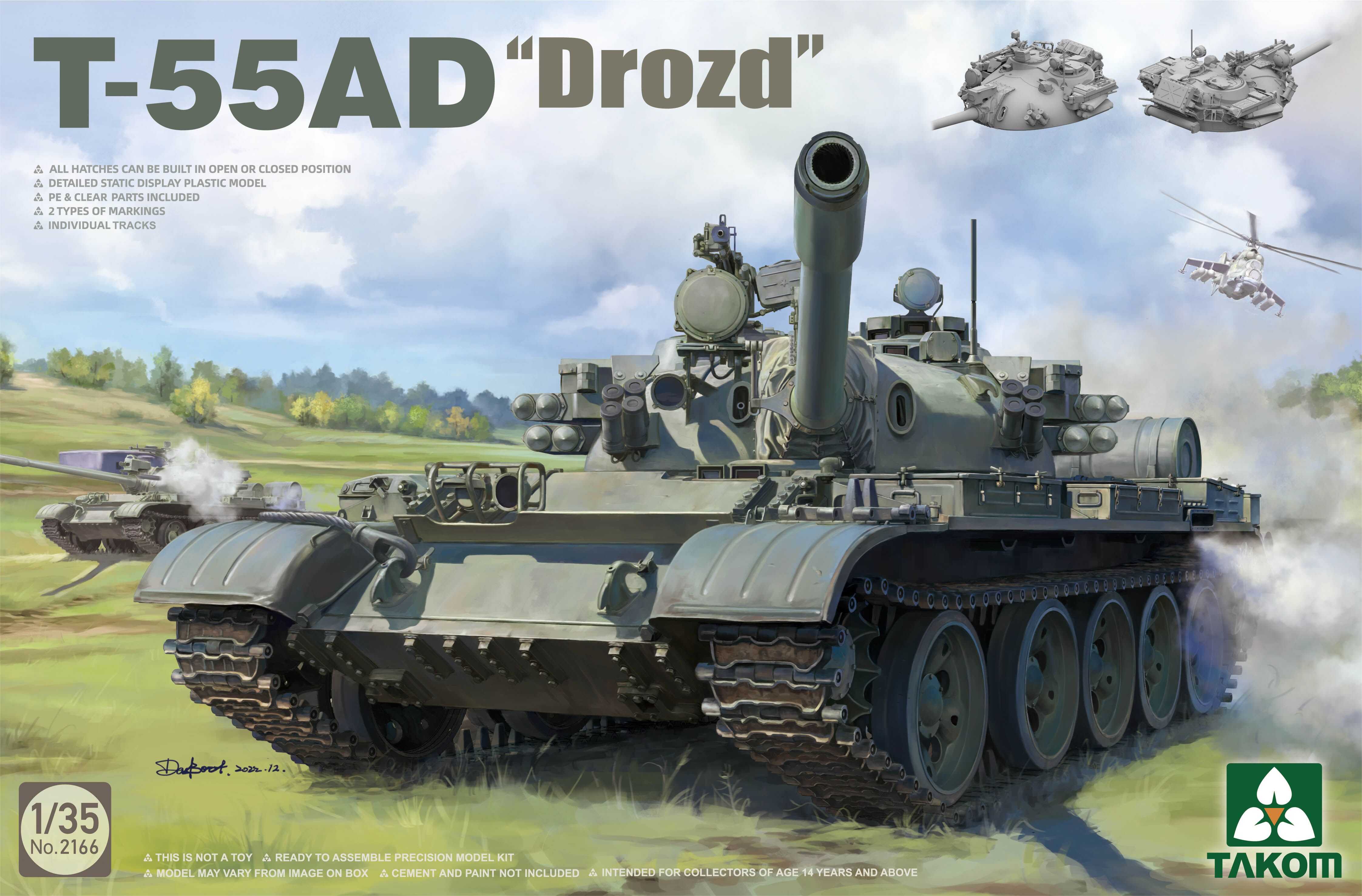 1/35 T-55AD Drozd