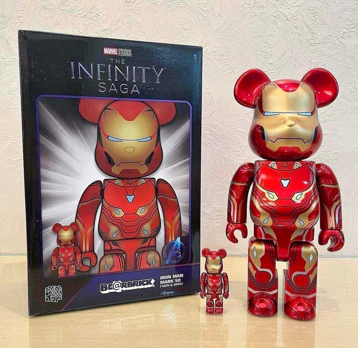 B@rbrick Marvel Ironman Mark 50 100%+400% , 1000%