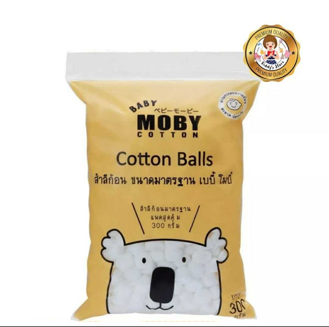 MOBY สำลีก้อนคอตตอน มาตรฐาน 300 กรัม