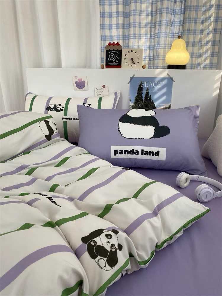 - PREORDER - ชุดผ้าปูที่นอน ลายการ์ตูน ผ้าคอตตอน100% ( มีขนาด 3.5-6 ฟุต )