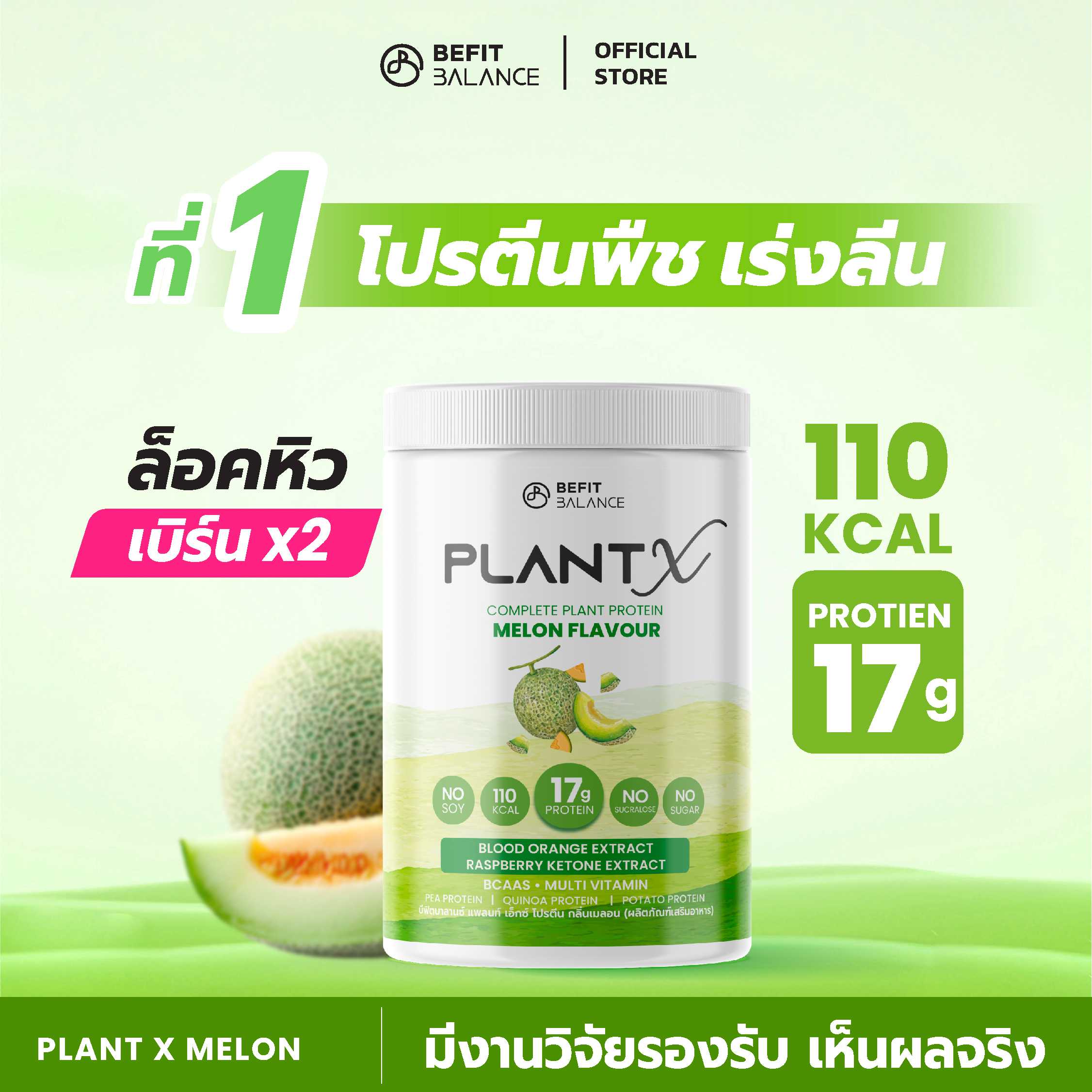 NEW! PLANT X MELON 500 g