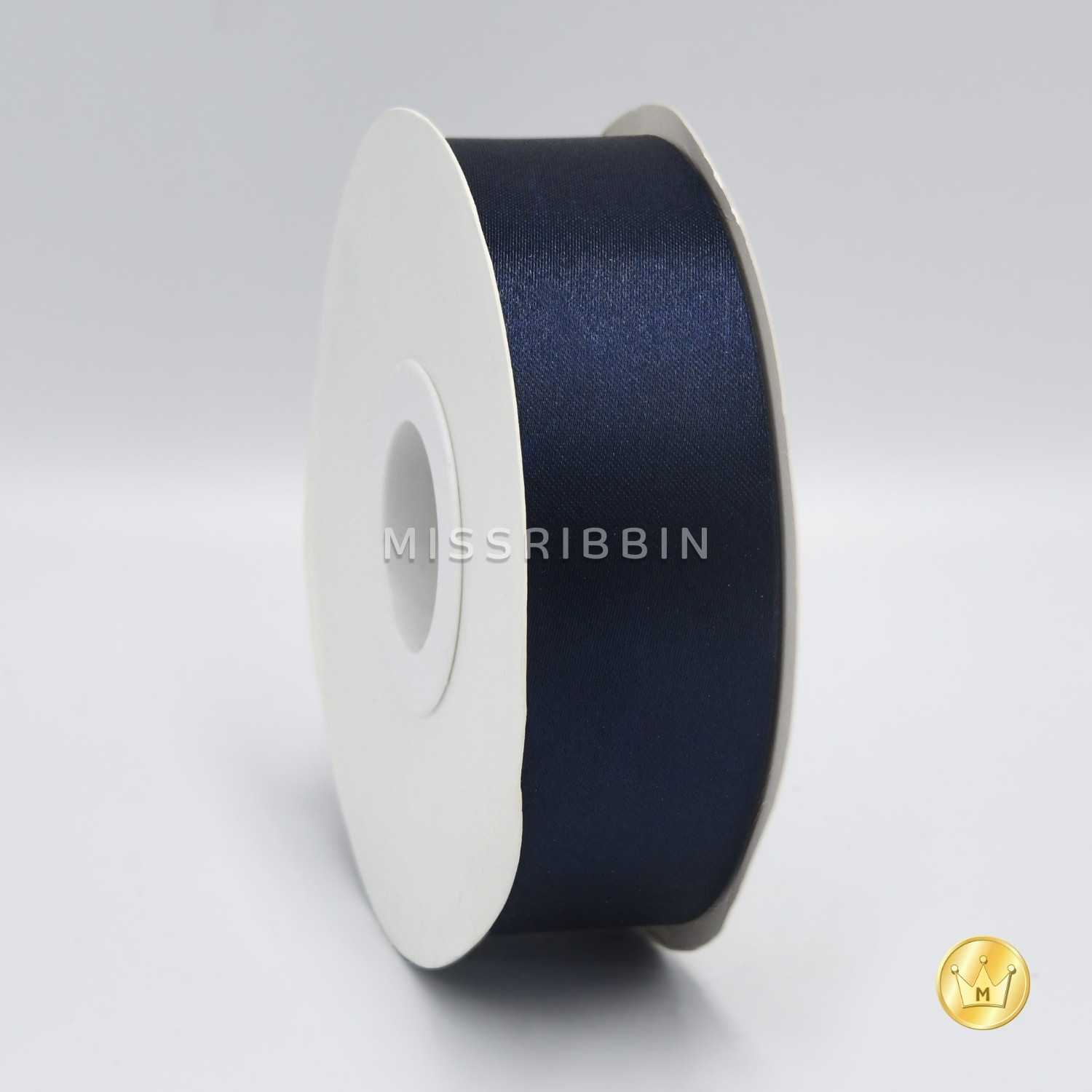 ริบบิ้นผ้าต่วน (สี 604) ม้วนยาว 50/200หลา ขนาด 12 15 21 30 40 50 60มม.