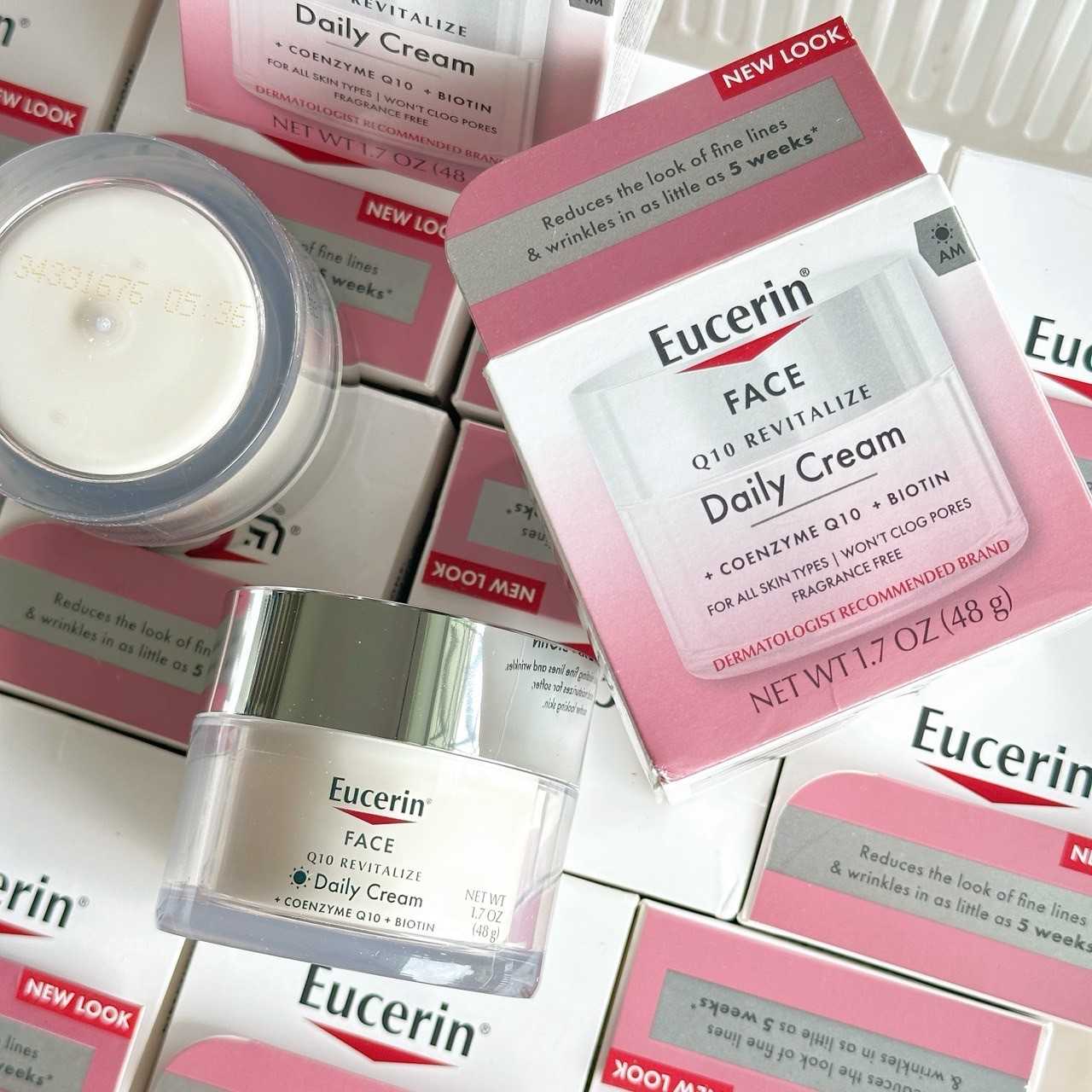 Eucerin Face Q10 Revitalize Daily Cream 48g New Packing