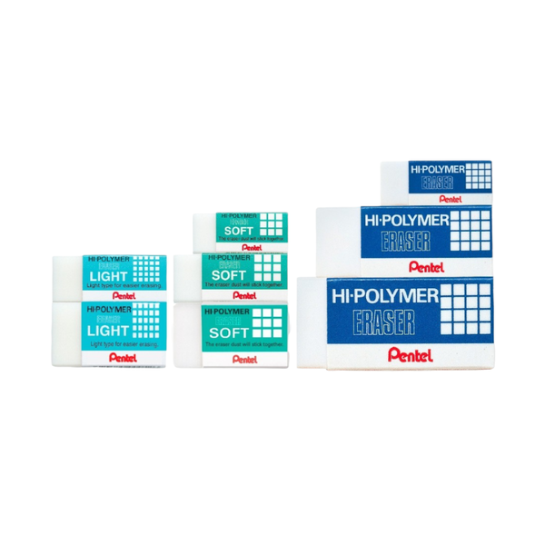 ยางลบดินสอ Pentel Hi-polymer