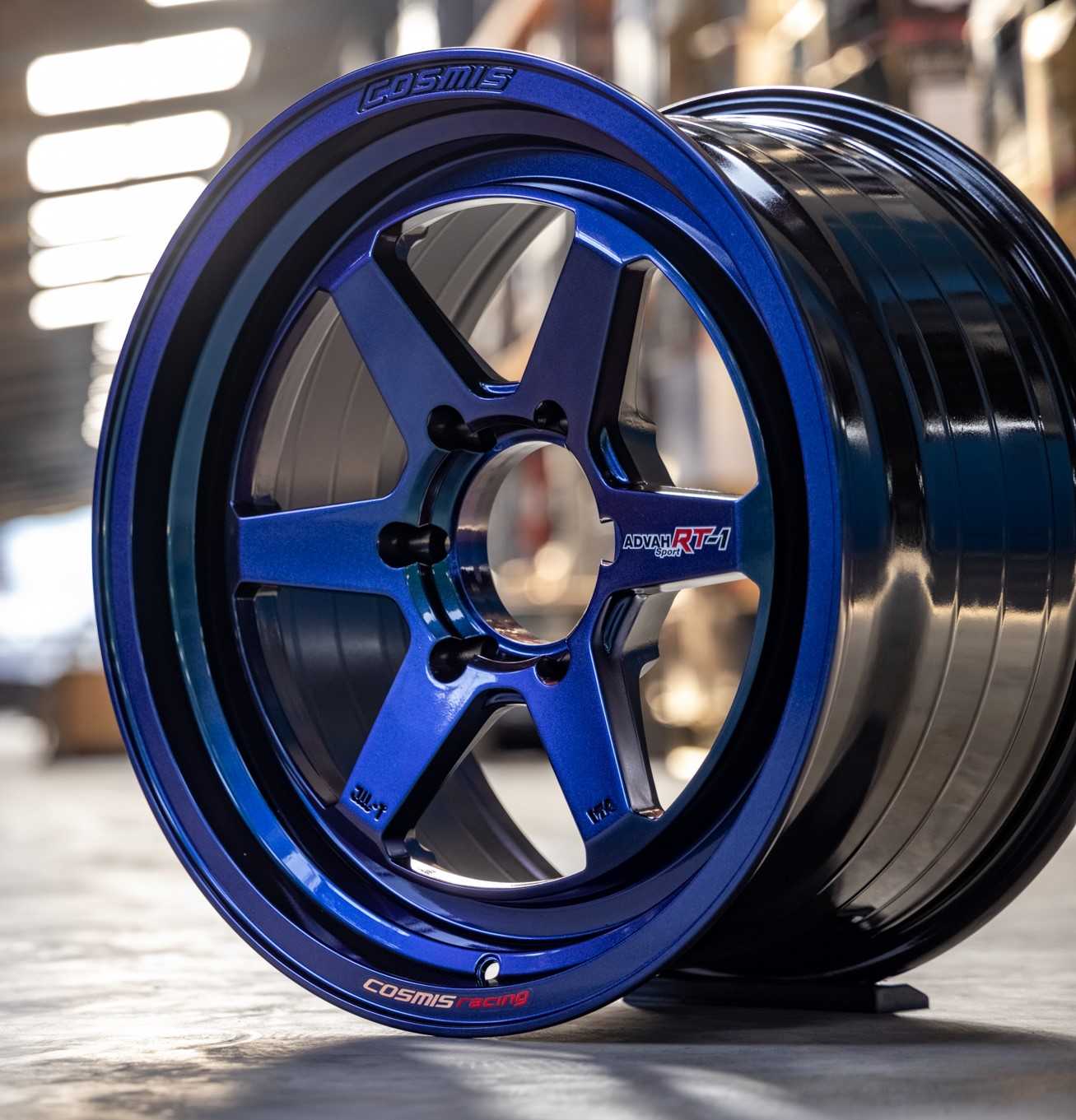 แม็กซ์ RT-1 (YA9977) 18X9.5 6X139.7 ET25 CB.106 POWERBLUE (สีน้ำเงินเฉดเพาเวอร์)Custum