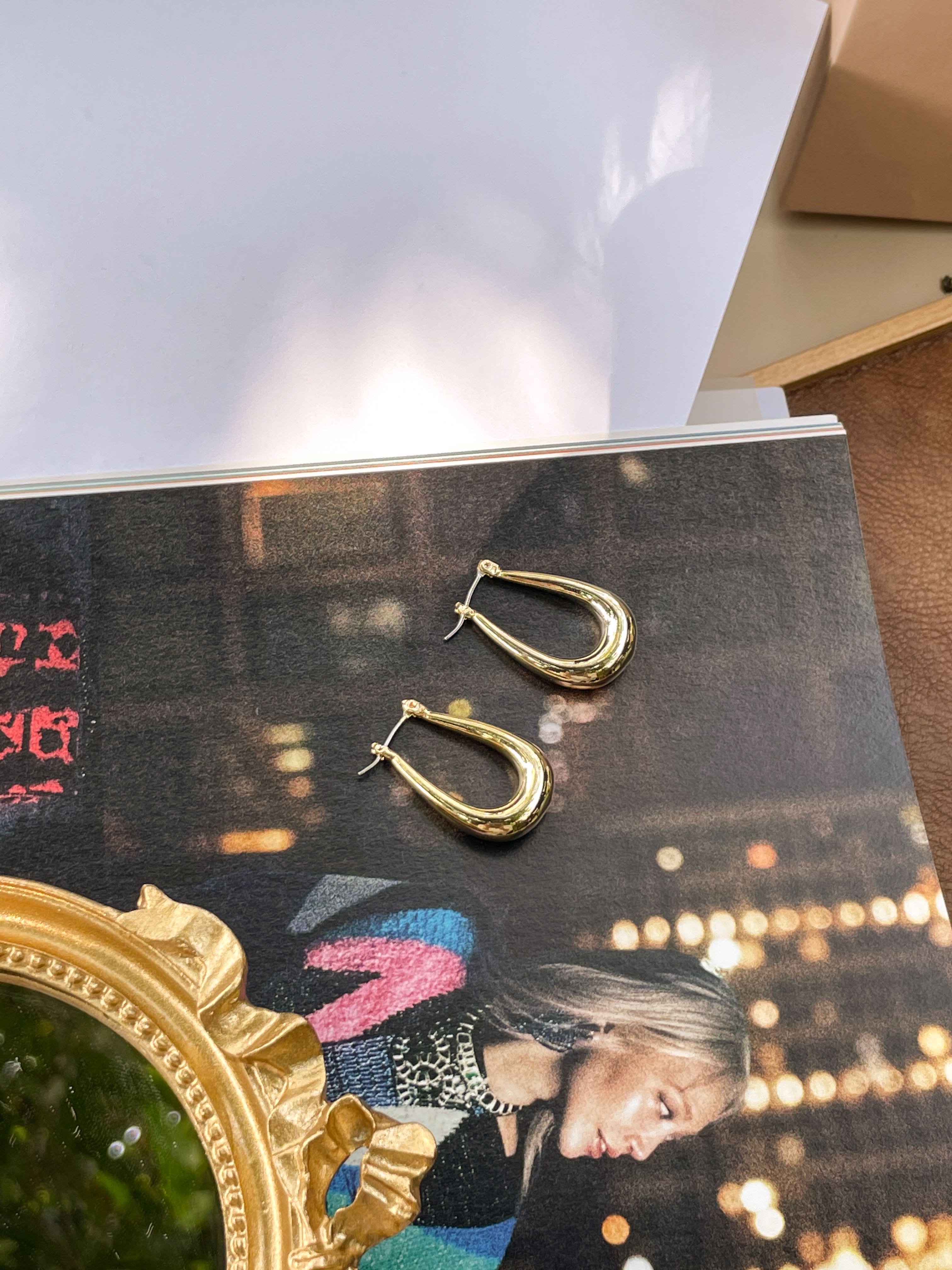 [Earring] Hippie Hoop