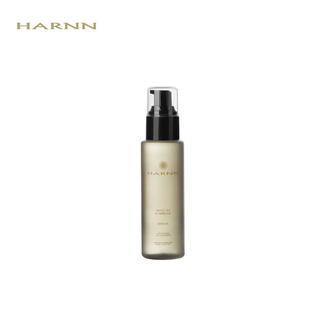 HARNN WHITE TEA & CAMELLIA BODY OIL 85ML