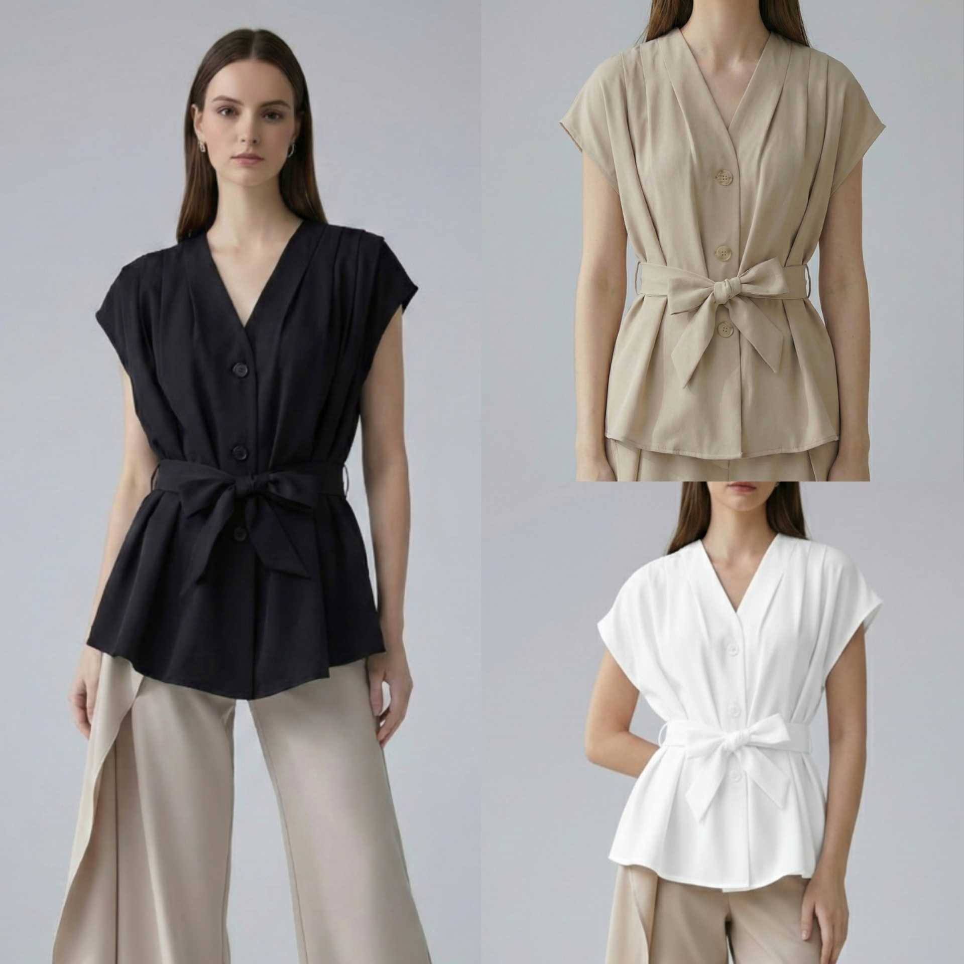 (พร้อมส่ง) Medison Top