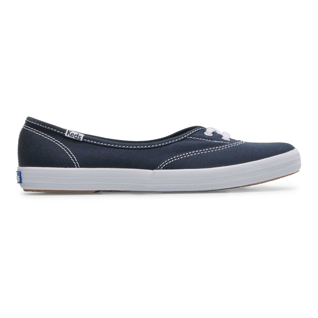 Keds รุ่น The Mini Canvas รองเท้าผ้าใบ ผู้หญิง สี Navy - WF67064