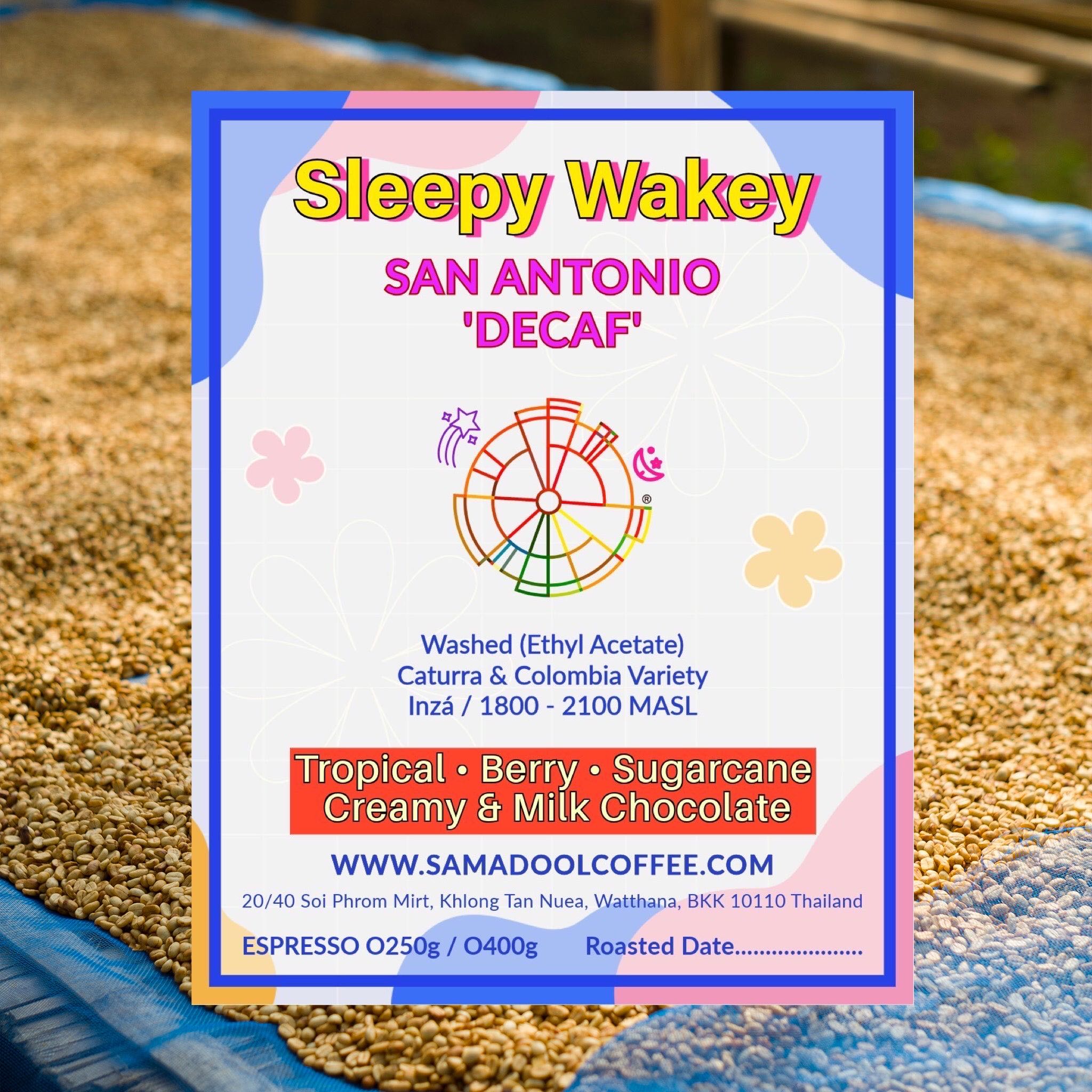 Sleepy Wakey ( Decaf ) ( Espresso Roasted )