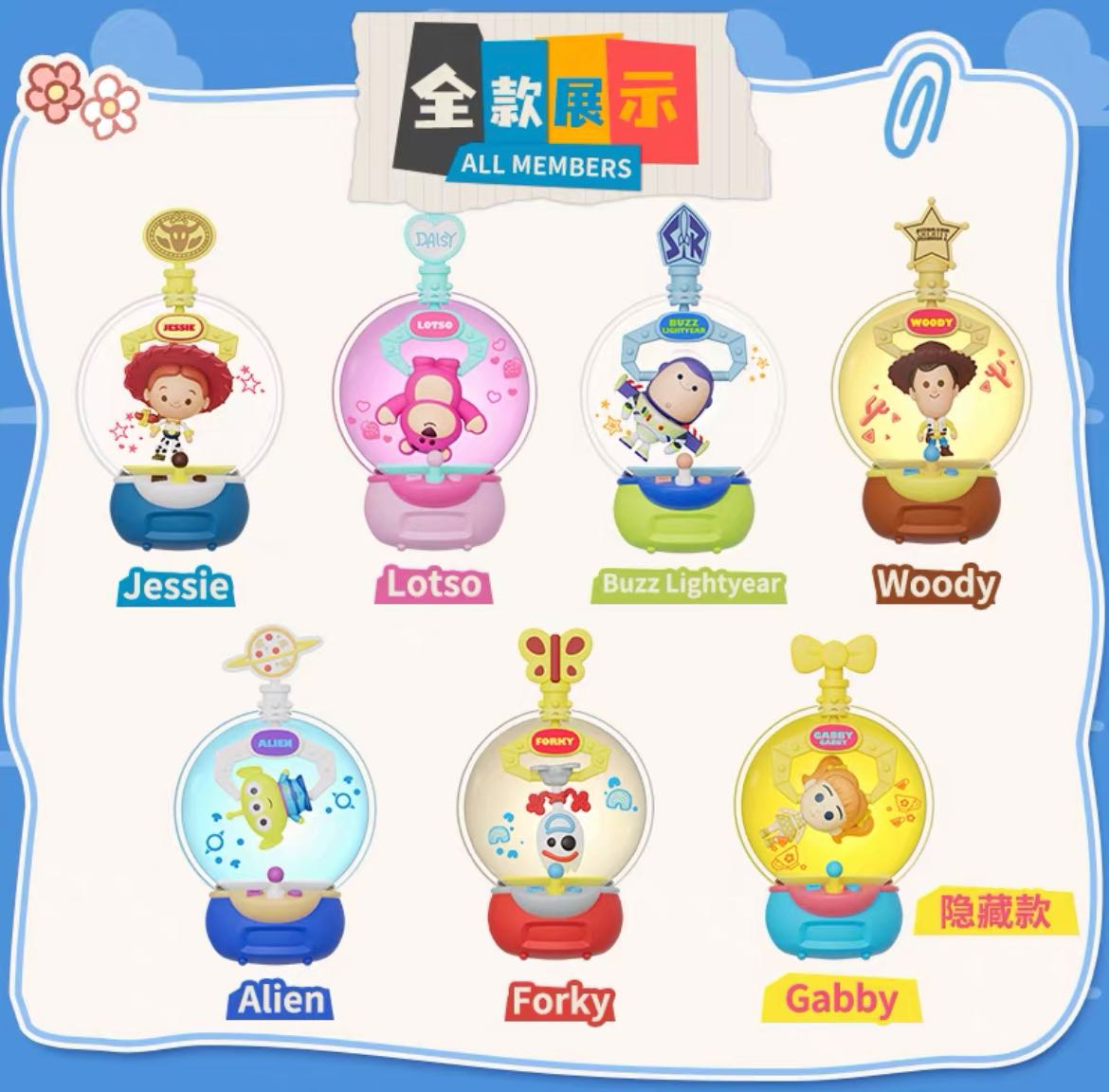 /พร้อมส่ง/ กล่องสุ่ม TOY STORY THE CLAW