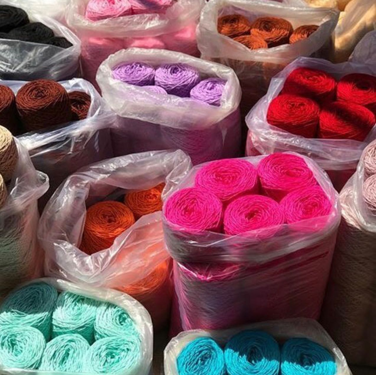 SET 02 ไหมพรมเบบี้ซอฟท์ - ไหมเงา  100กรัม