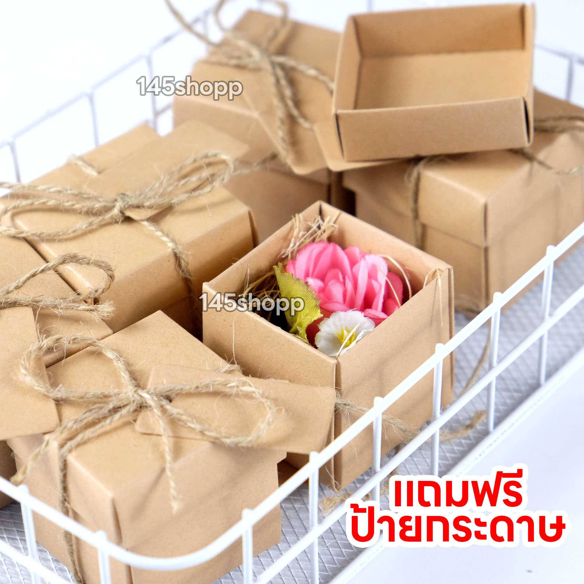 Mini flower box กล่องดอกไม้ ปัจฉิม ของขวัญวันปัจฉิม ของปัจฉิม