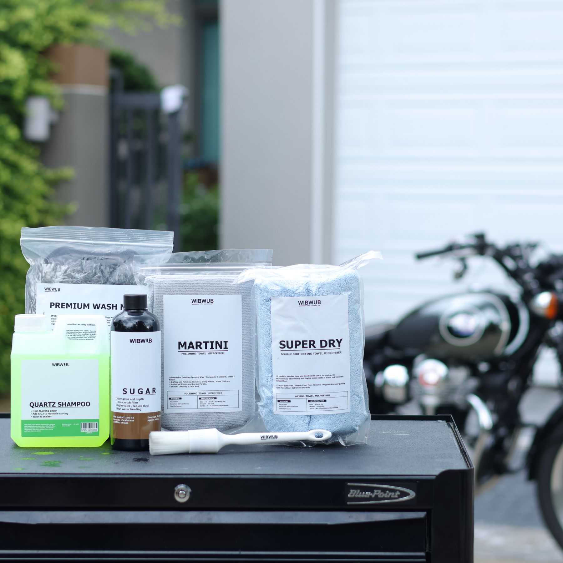 เซทสำหรับดูแลมอเตอร์ไซค์ (Motorcycle set)
