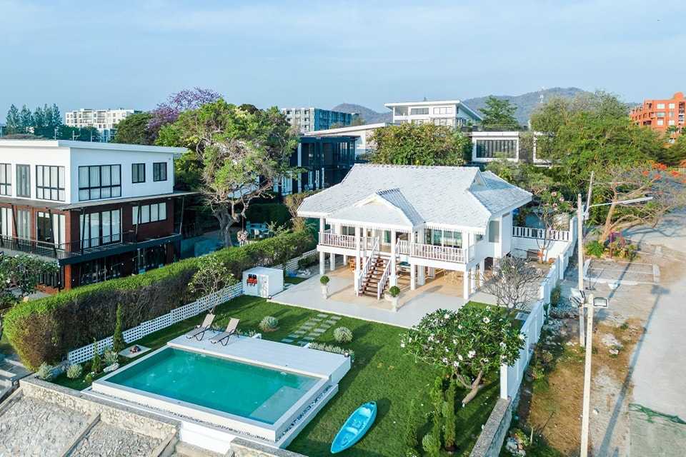 26 Villa Huahin หัวหิน ติดทะเล โซนเขาตะเกียบ ห้อง บ้าน Pool Villa ไม่รวมอาหารเช้า เข้าพักได้ 12 ท่าน