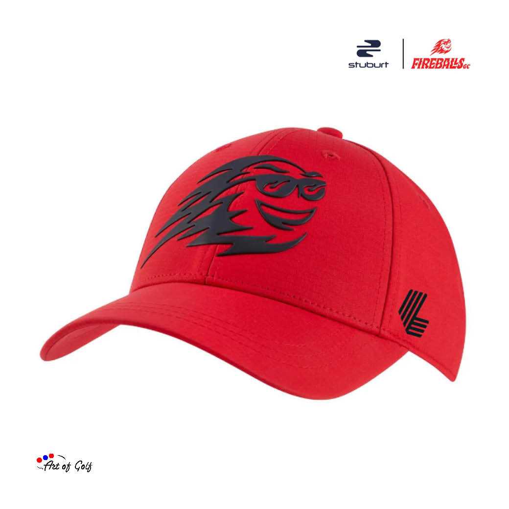 Stuburt x LIV Golf Fireballs Girona Cap (Red)