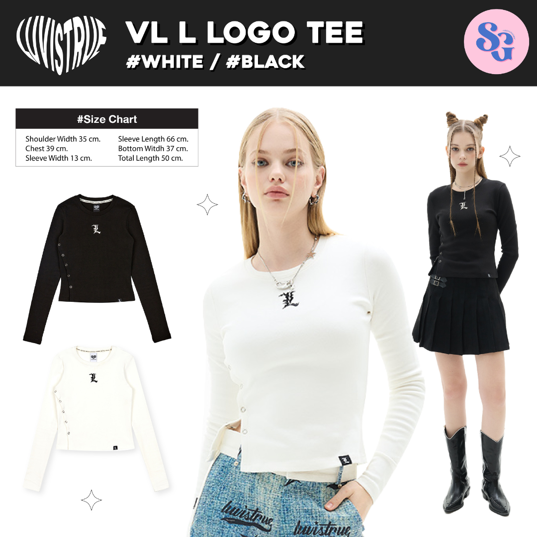 LUVISTRUE - VL L LOGO TEE  เสื้อยืดแขนยาว