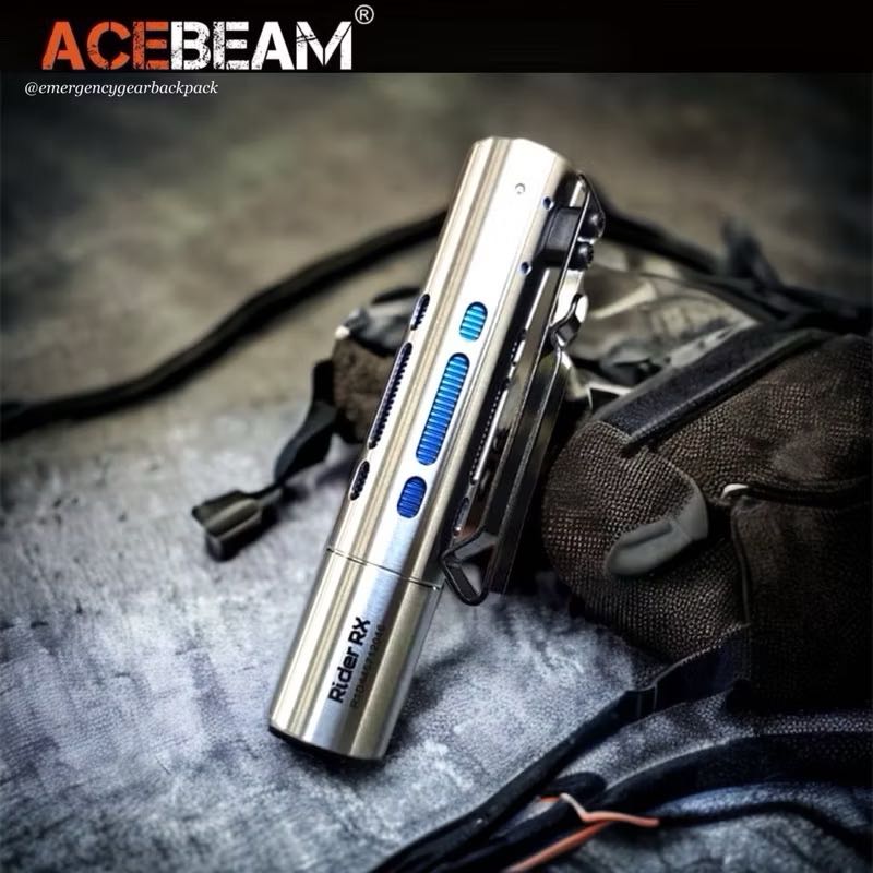 ACEBEAM Rider RX EDC Flashlight 650LMS 96M CRI90+