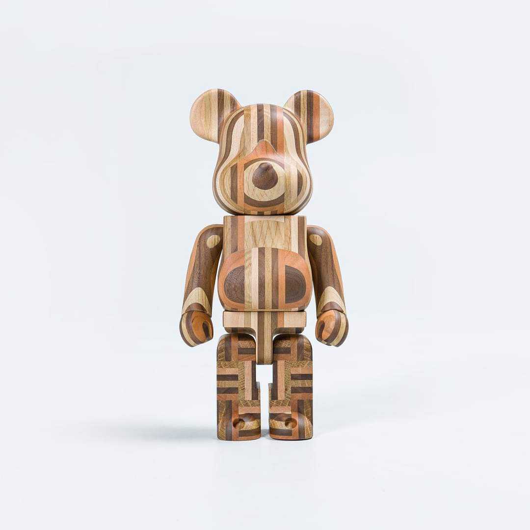 Be@rbrick Karimoku Yosegi 400%