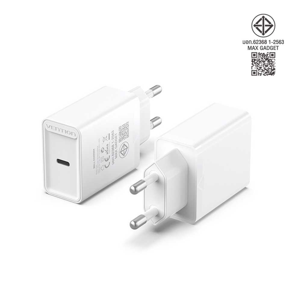 อะแดปเตอร์ Type-c ฟาสชาร์จ ขาแบบ EU
