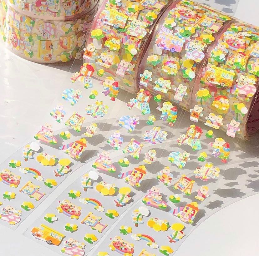 Jellyland mini sticker roll