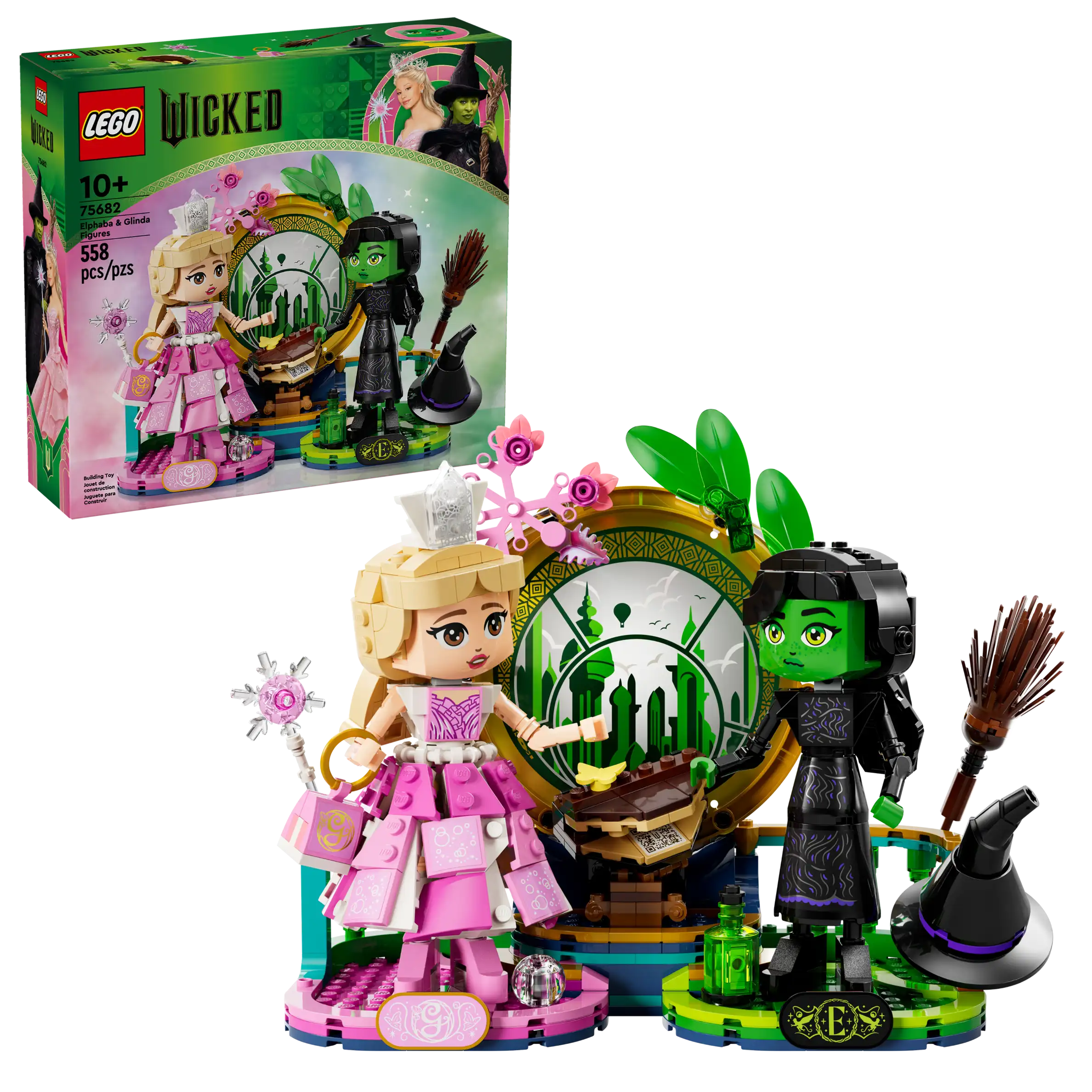 LEGO 75682 Elphaba & Glinda Figures (สินค้าซื้อแล้วไม่รับเปลี่ยนคืน)