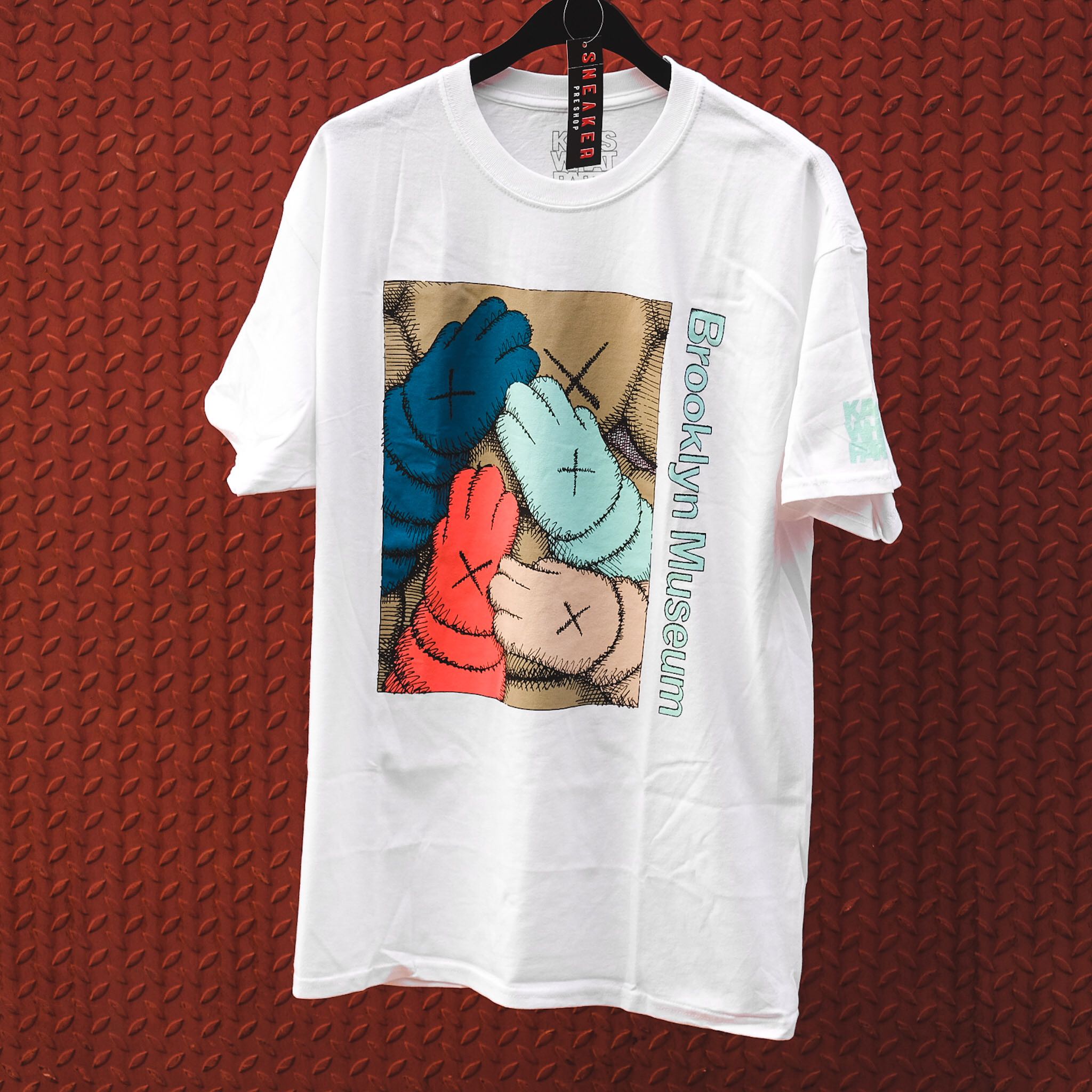 Kaws “Brooklyn Museum” UGRE White Tan Tee
