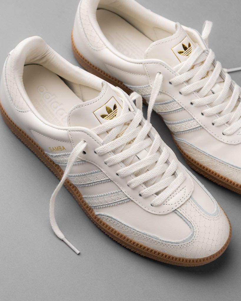 (พร้อมส่ง) Adidas Samba OG White