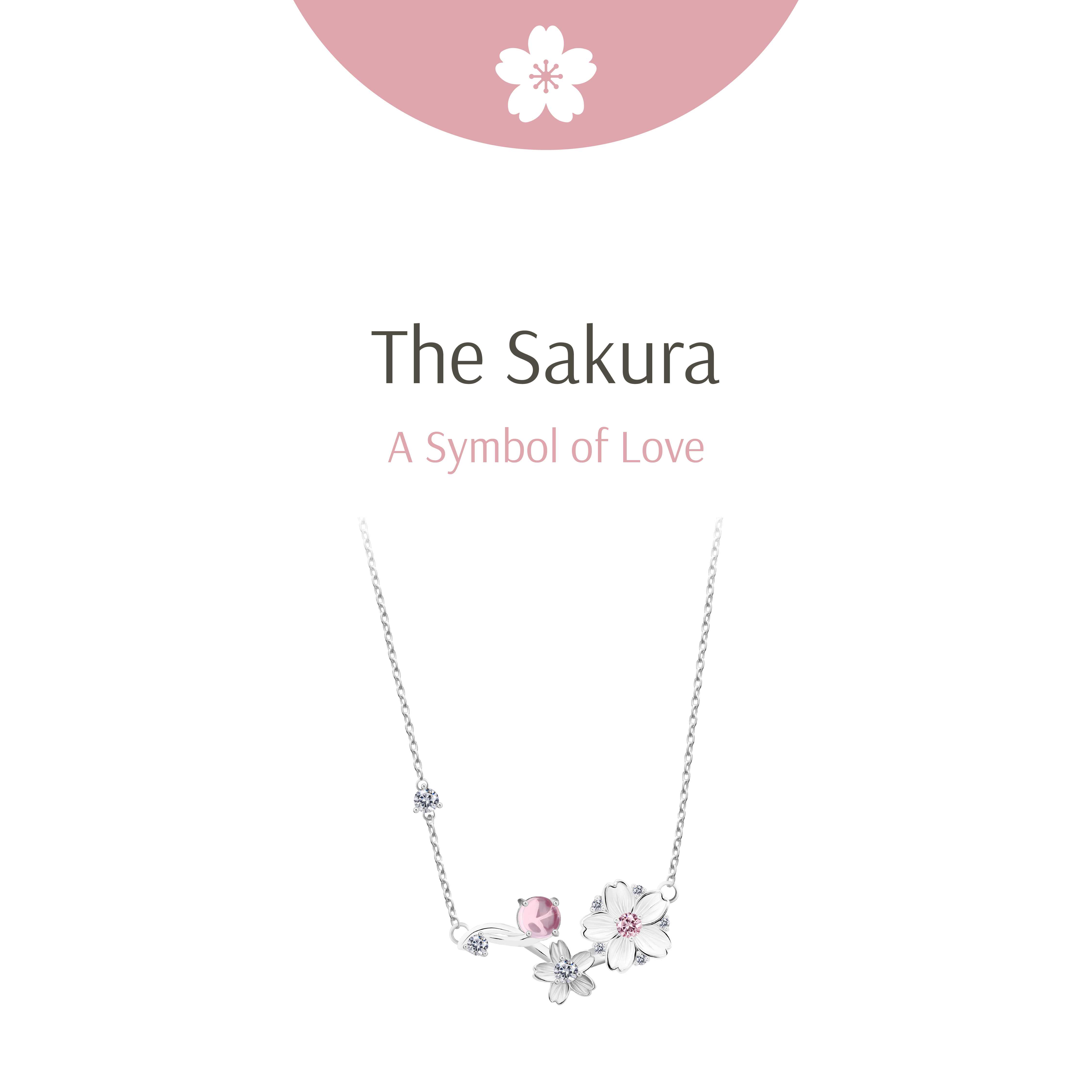 Blooming Sakura Necklace