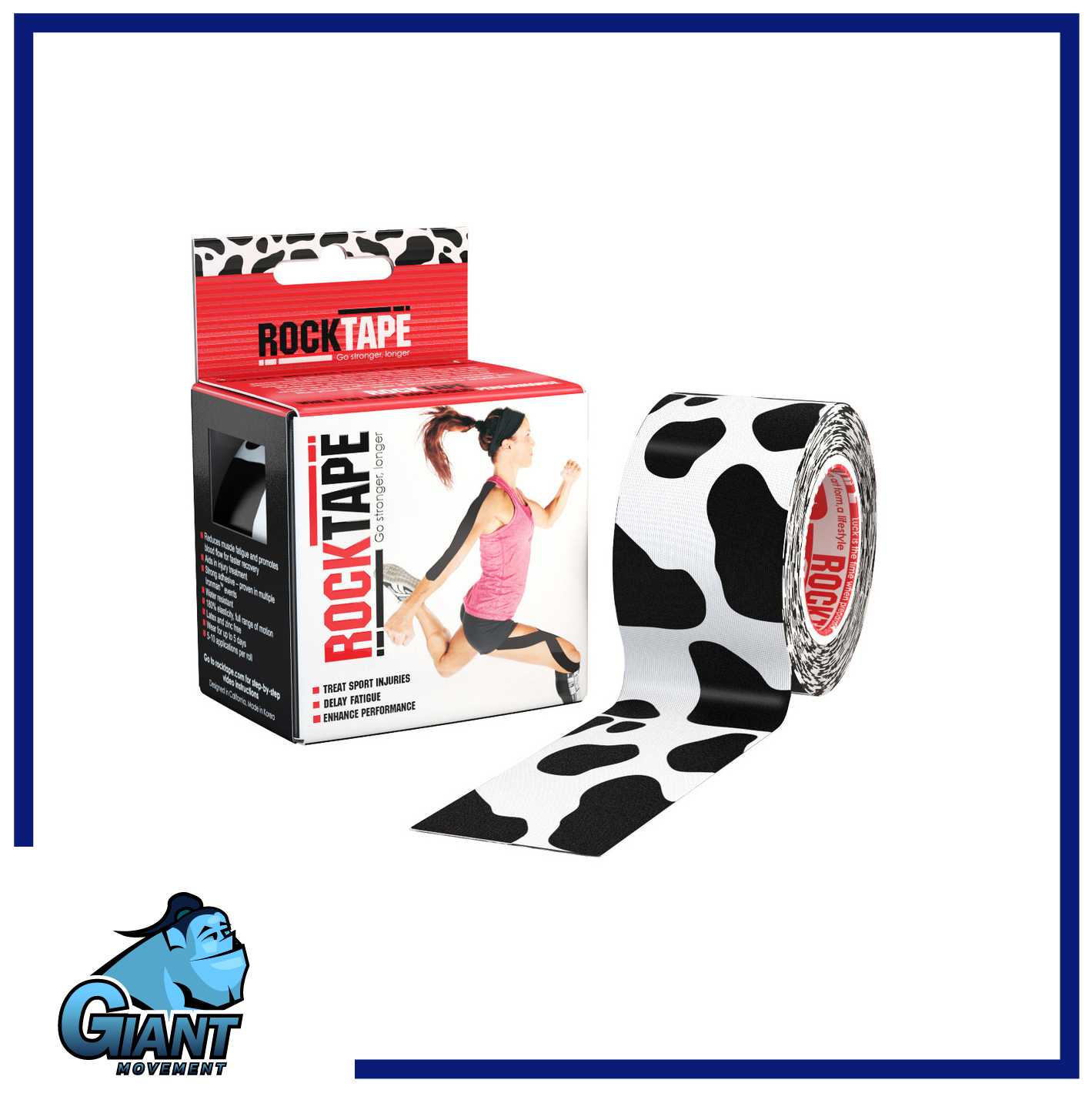 RockTape Cow ขนาด 5cm x 5m