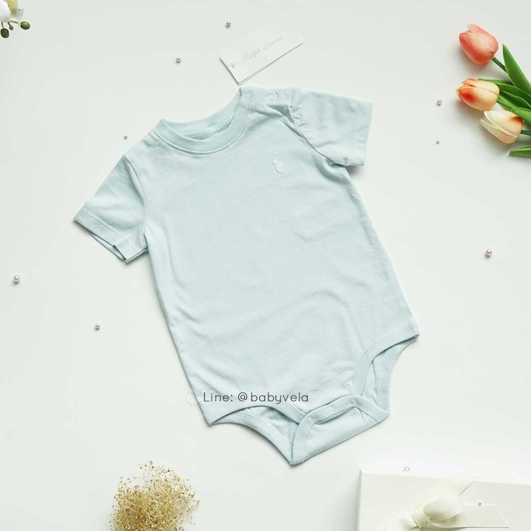 Cotton Jersey Bodysuit (Beryl Blue)