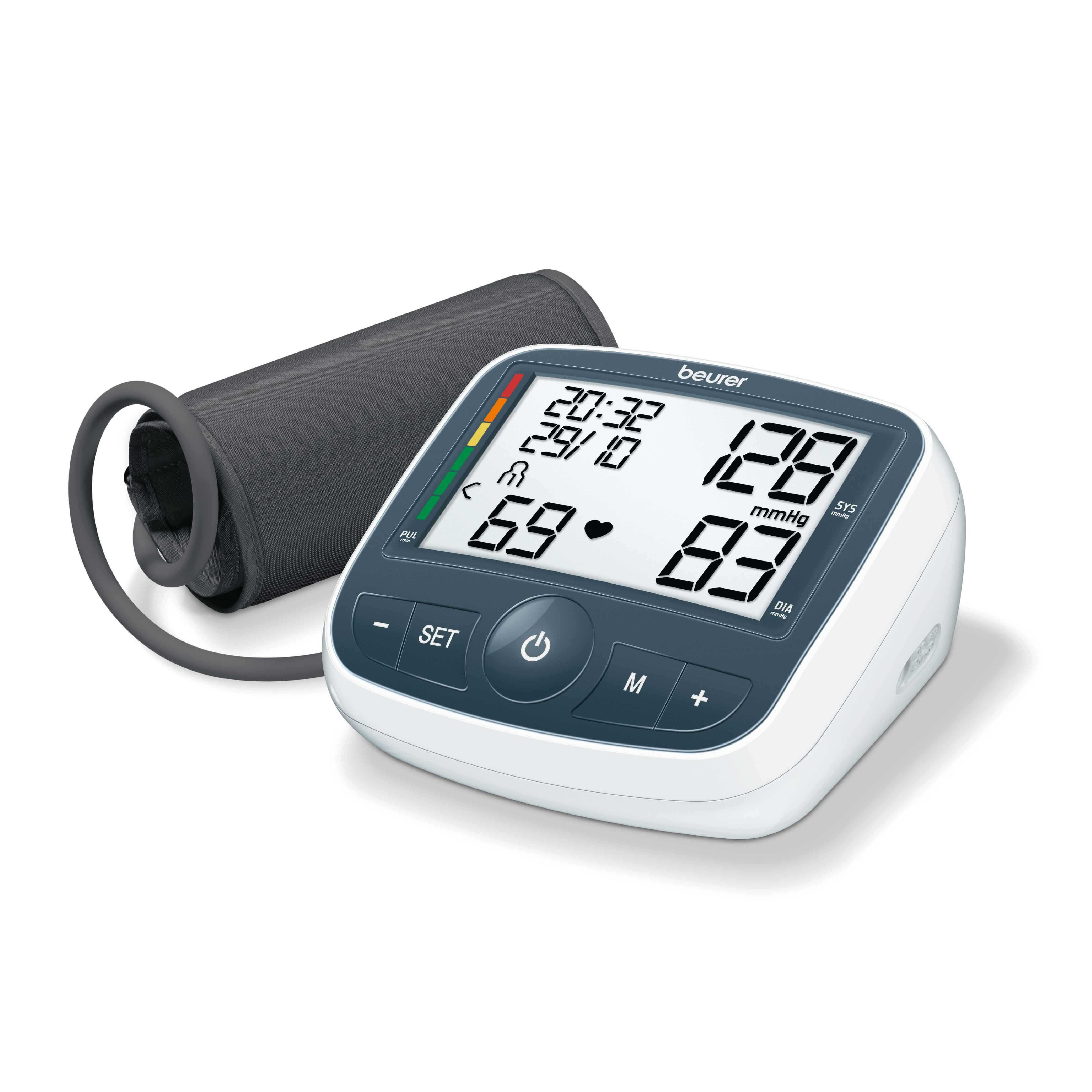 [รับประกัน 5 ปี] Beurer เครื่องวัดความดันโลหิตที่ต้นแขน BM 40 | Blood Pressure Monitor BM40