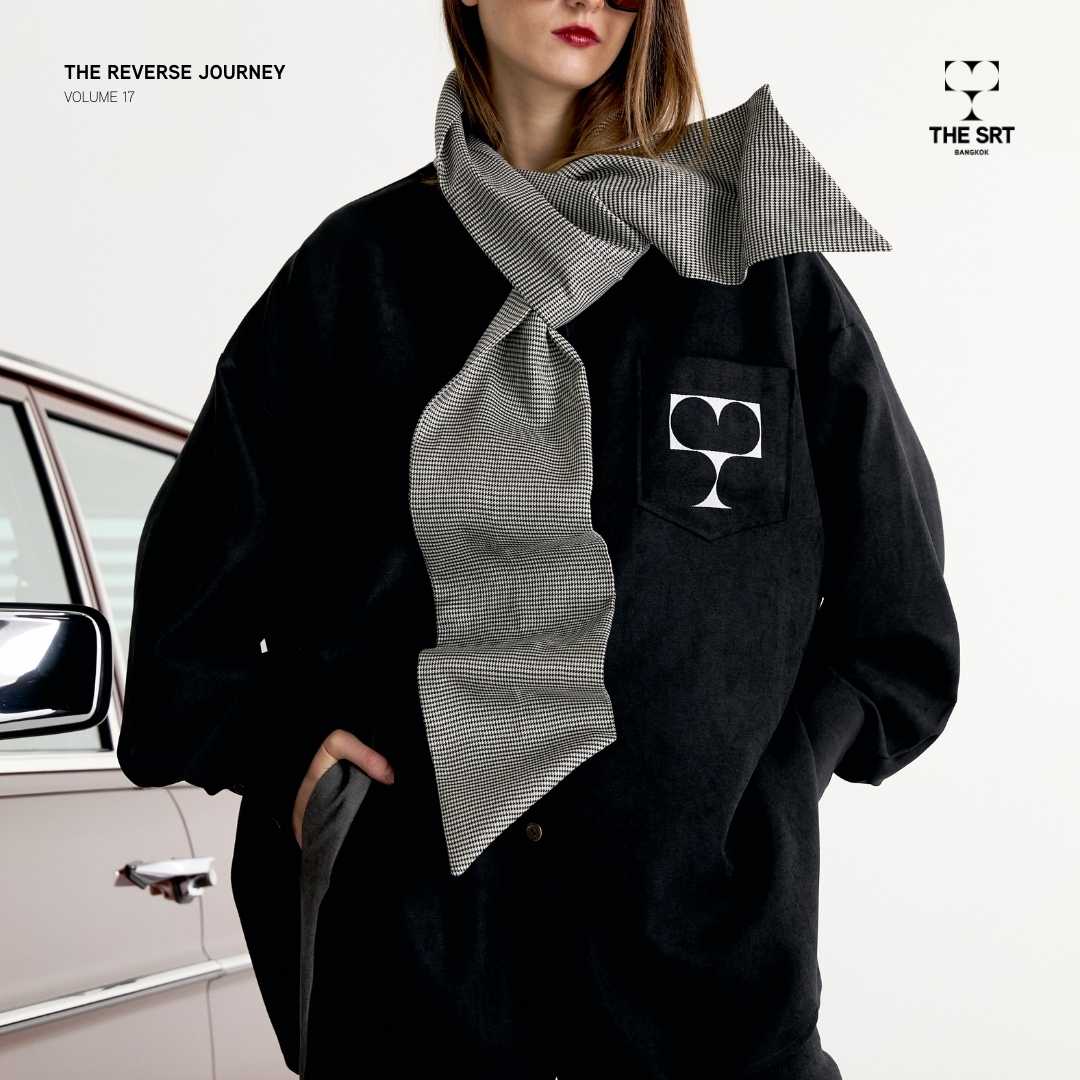 The SRT X17 (TST308) Velvet Oversized Shirt (เฉพาะเสื้อ)