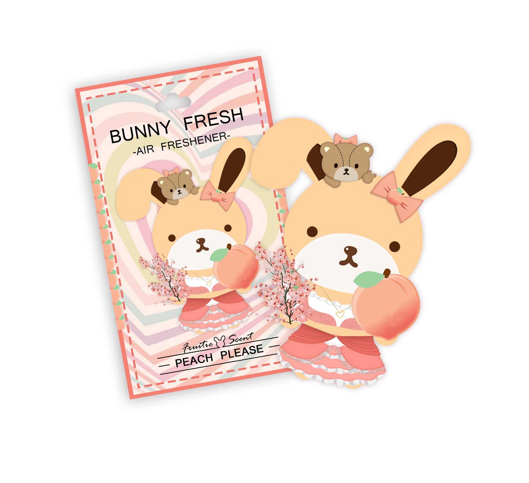 BUNNY FRESH - PEACH PLEASE