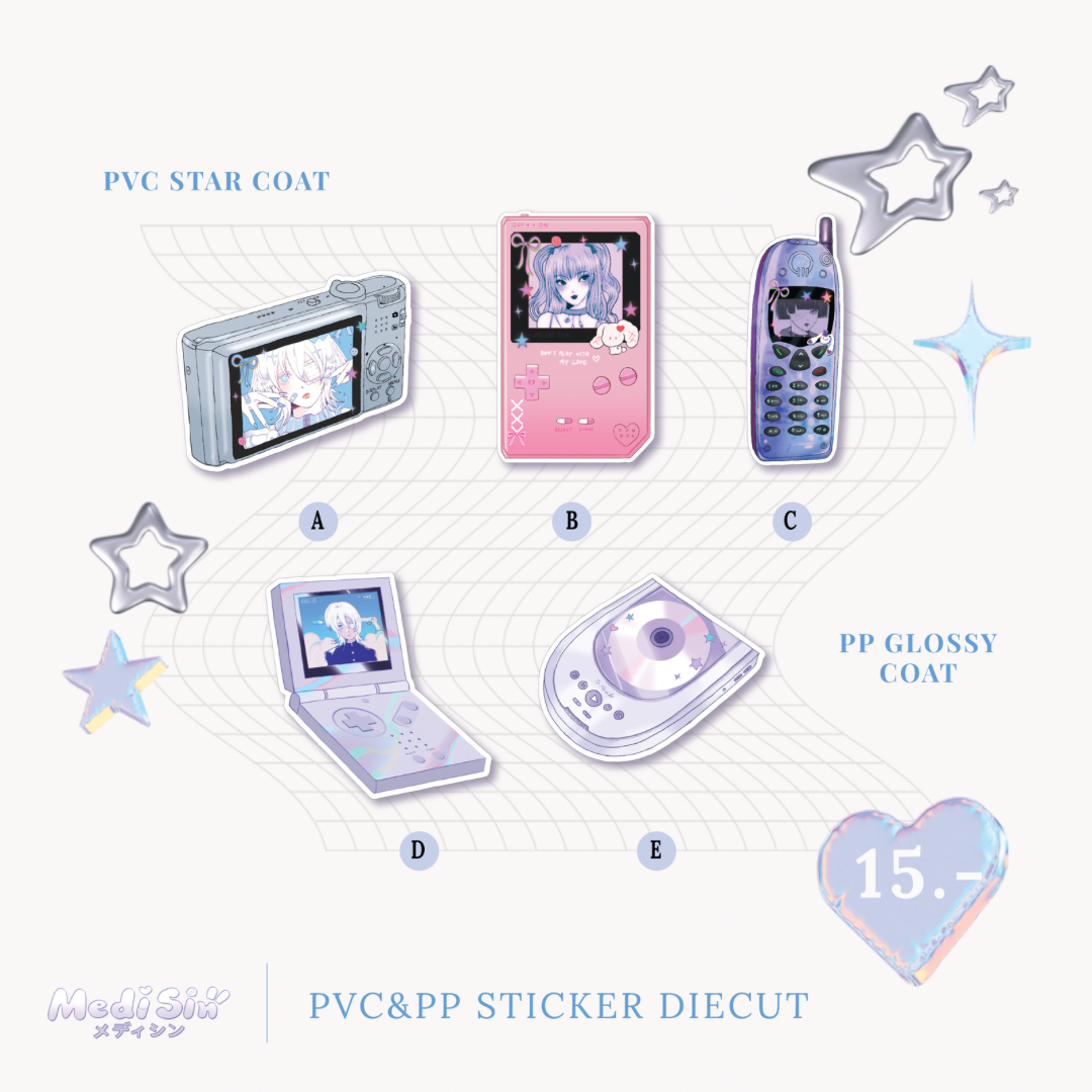 MEDISIN 💿 MINI STICKER ELECTRONIC STUFF