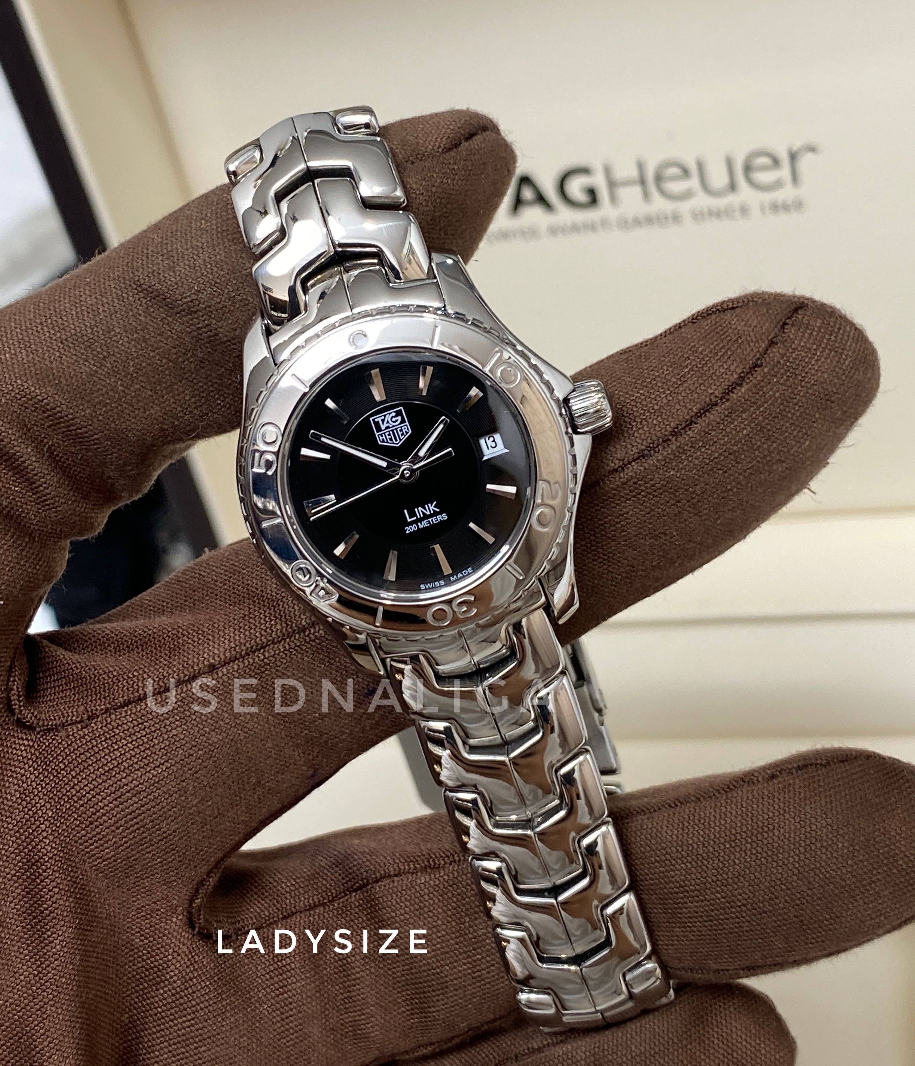 Tag Heuer  Link Black Dial Lady