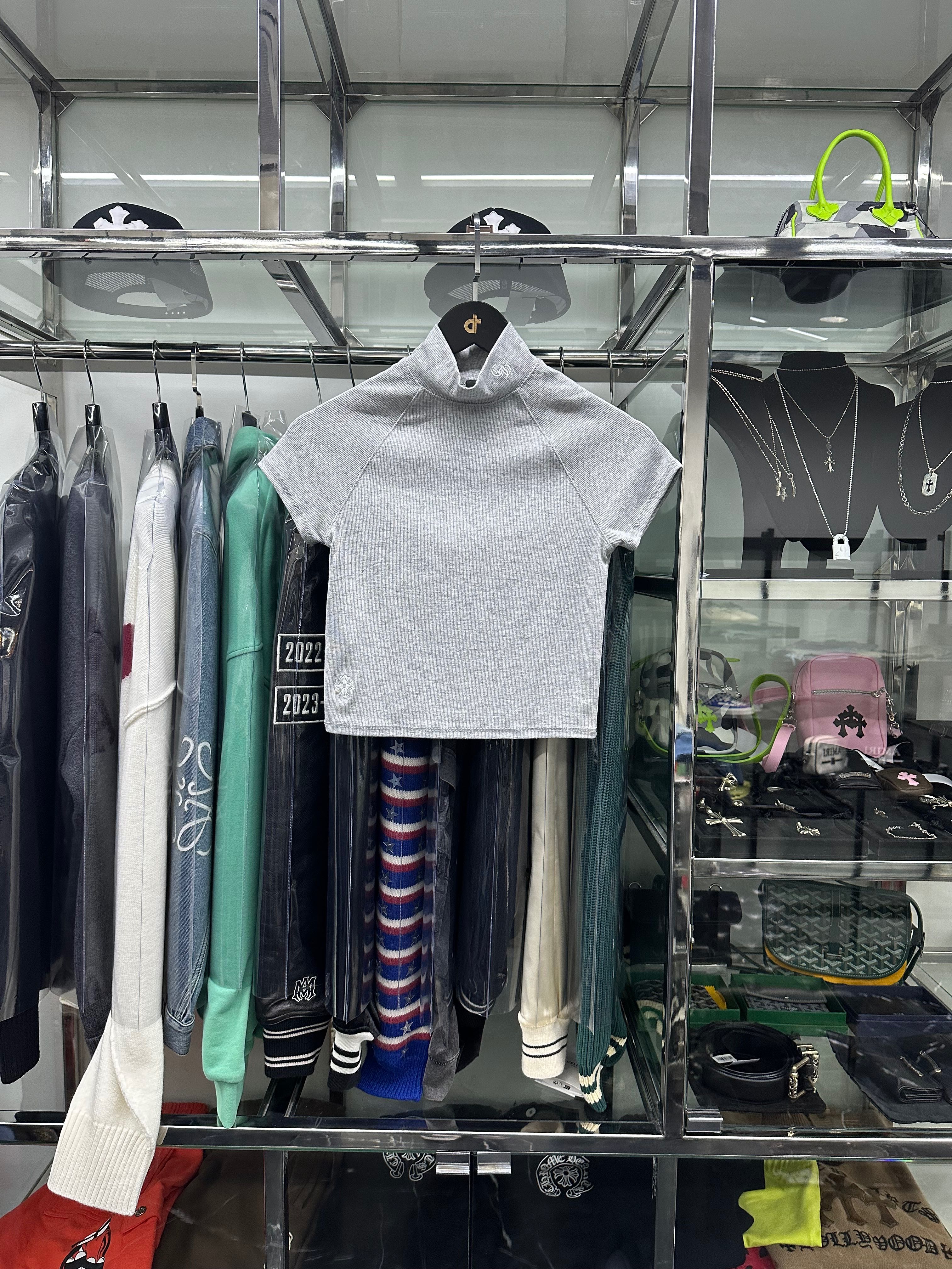 Chrome Hearts Turtle Neck  Women’s Cropped Tee