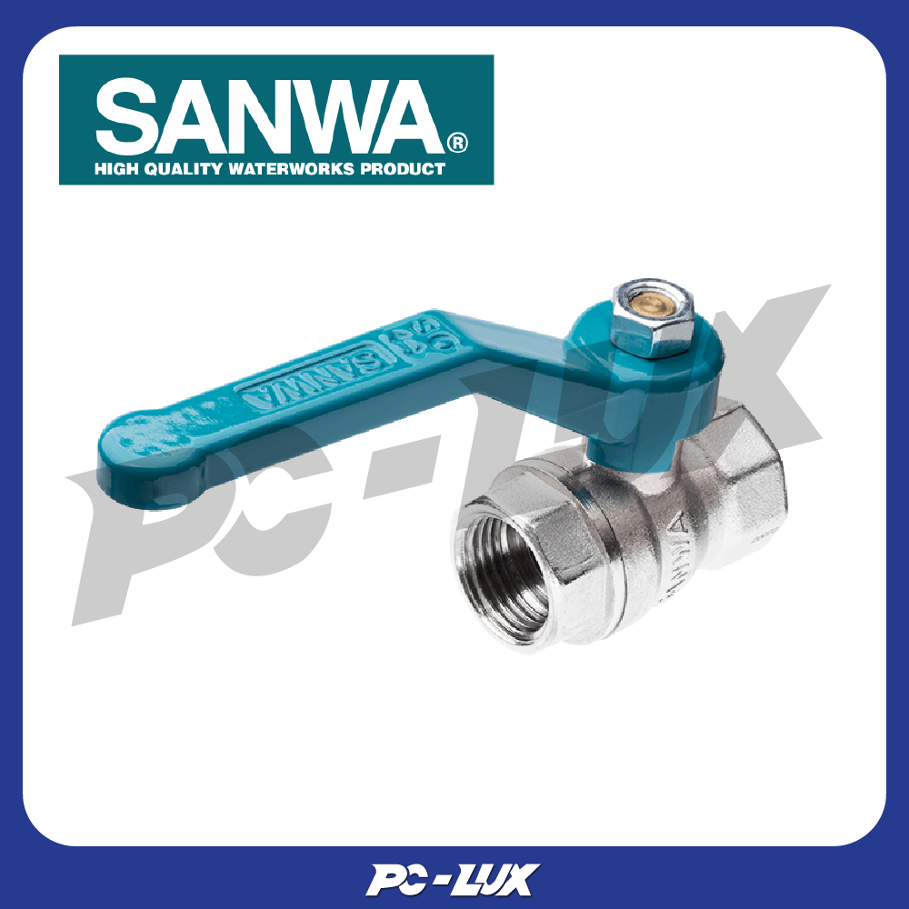 SANWA บอลวาล์วรูเต็ม รุ่น BV