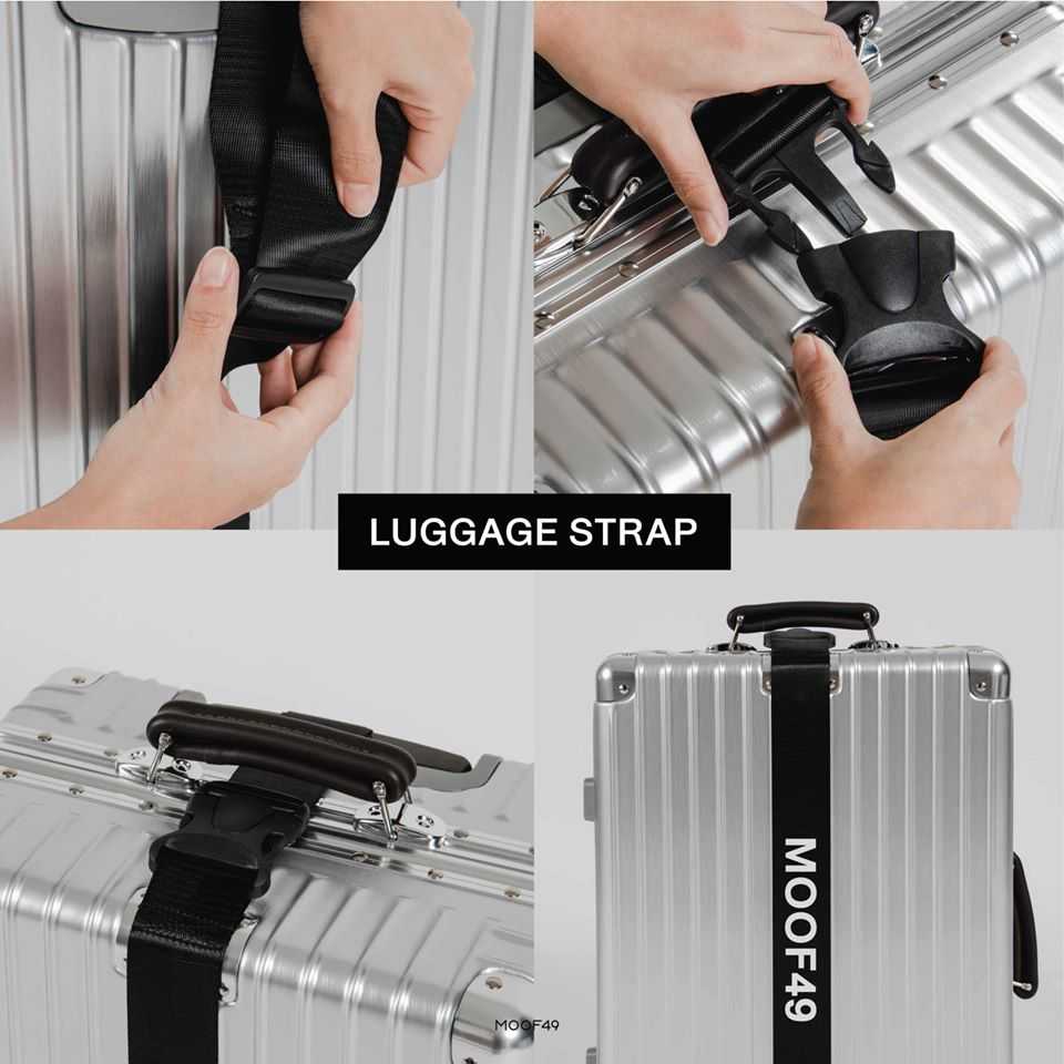 CUSTOMIZE LUGGAGE STRAP สายรัดกระเป๋า ธรรมดา สกรีนชื่อ
