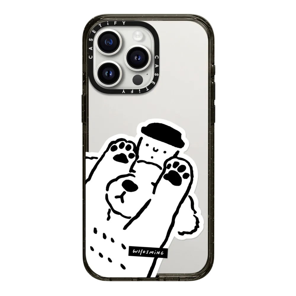 [พร้อมส่ง] CASETiFY | WHOSMiNG DOG LOVES COFFEE