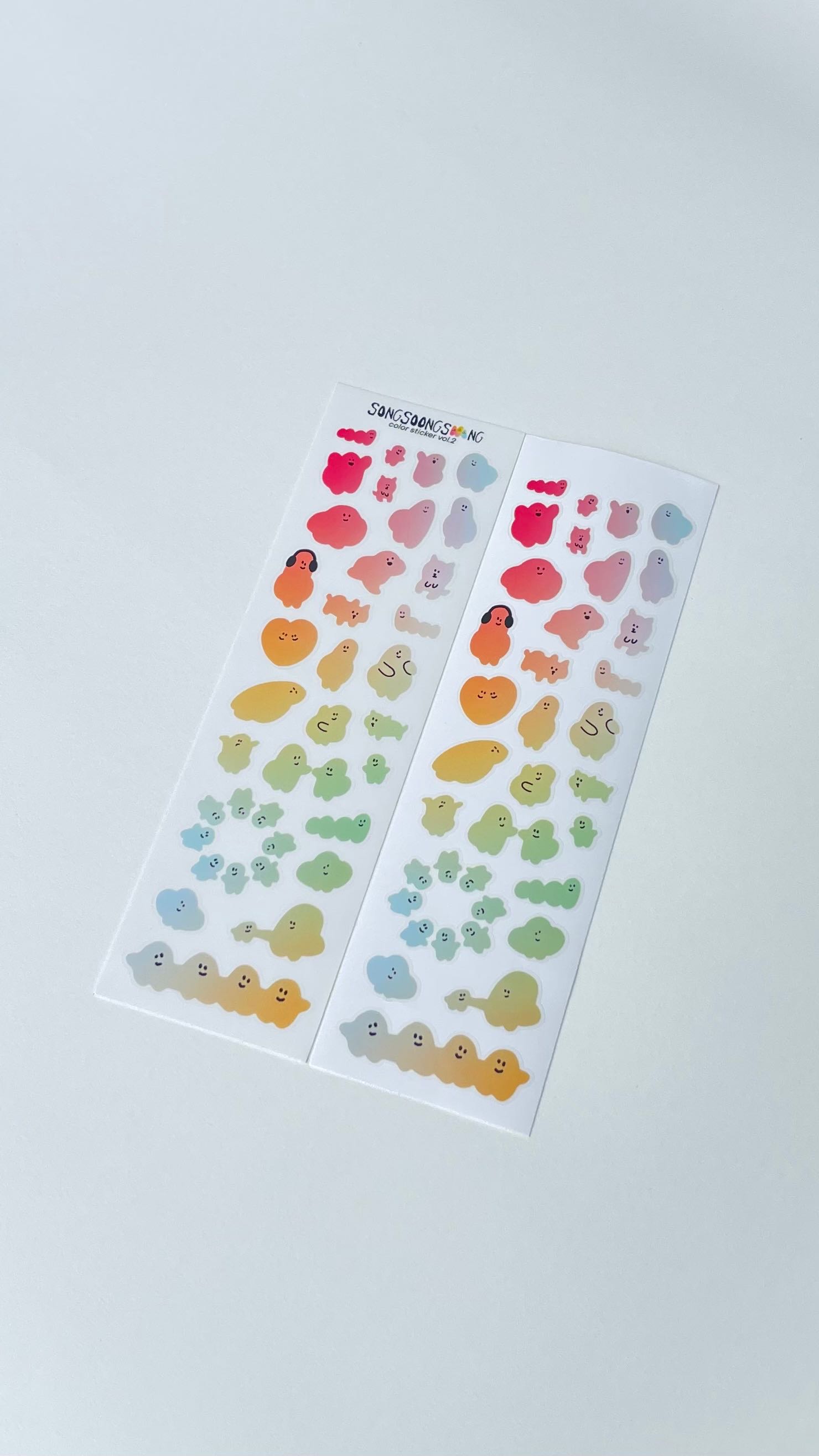 ‘Gradient’ - Color sticker Vol.2