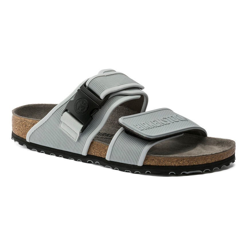 Birkenstock รองเท้าแตะ ผู้ชาย รุ่น Rotterdam สี Light Gray - 1009276 (narrow)