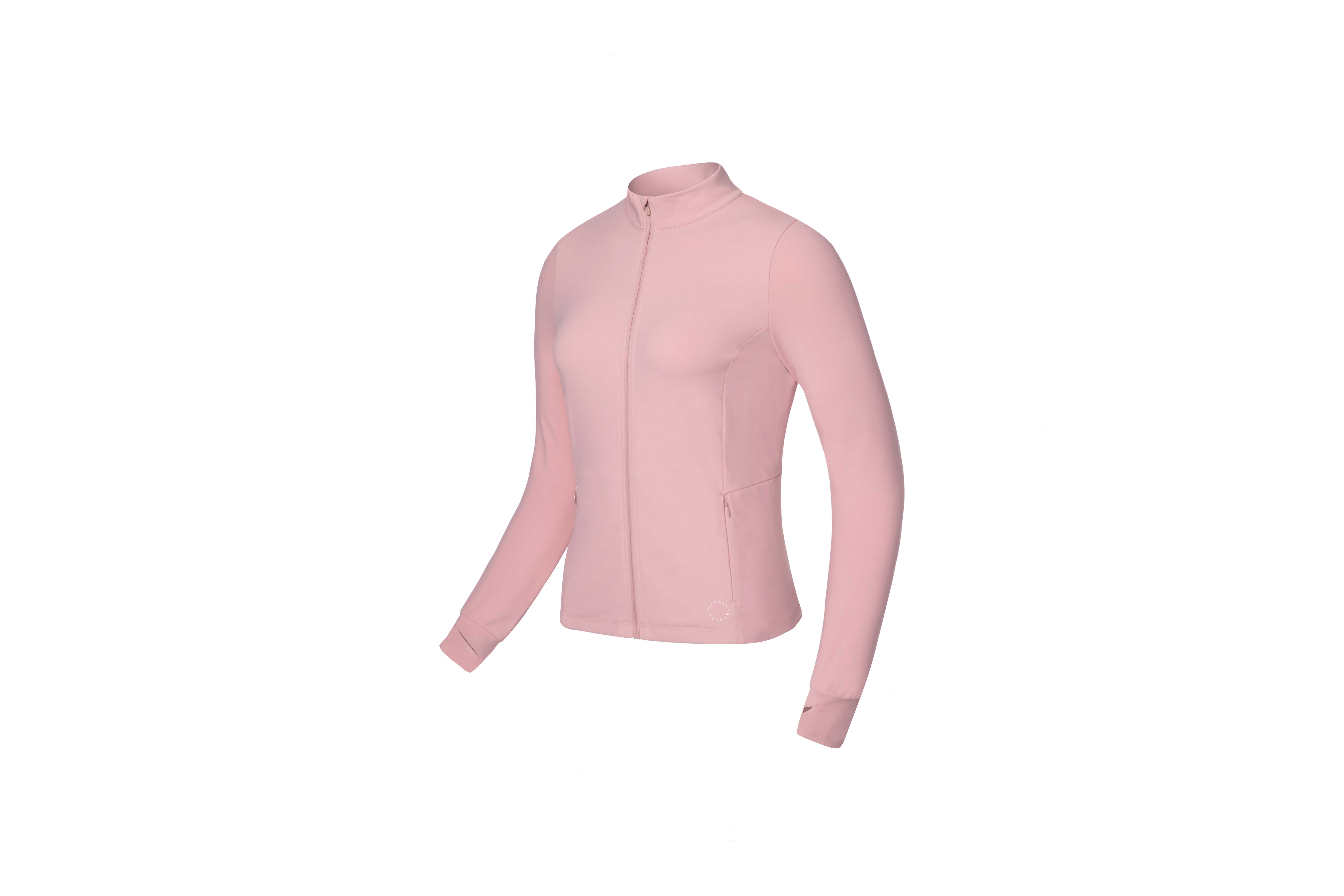 BARREL FIT SLIM ZIP-UP JACKET PAPAYA (FIT)