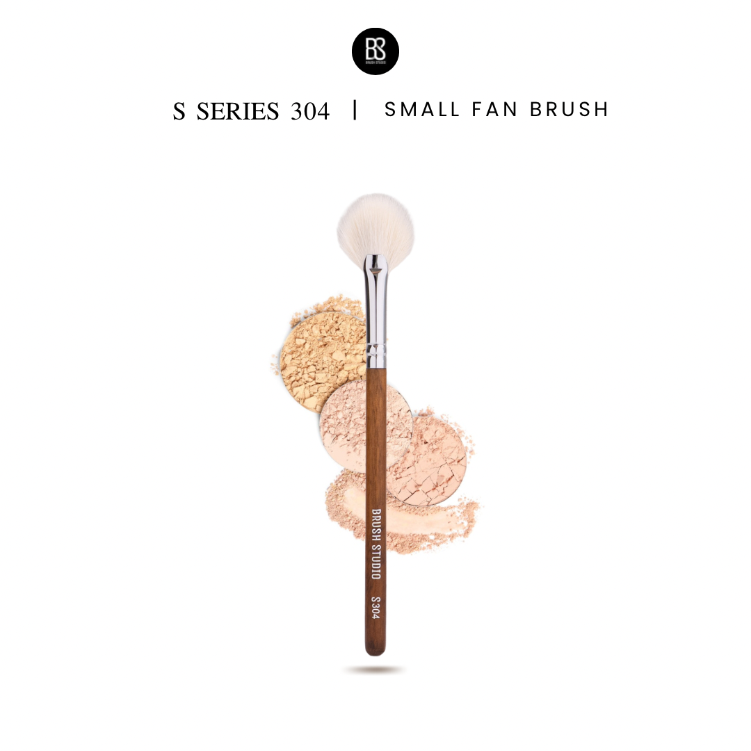 BRUSH STUDIO S series 304 : Small fan brush แปรงใบพัดเล็ก