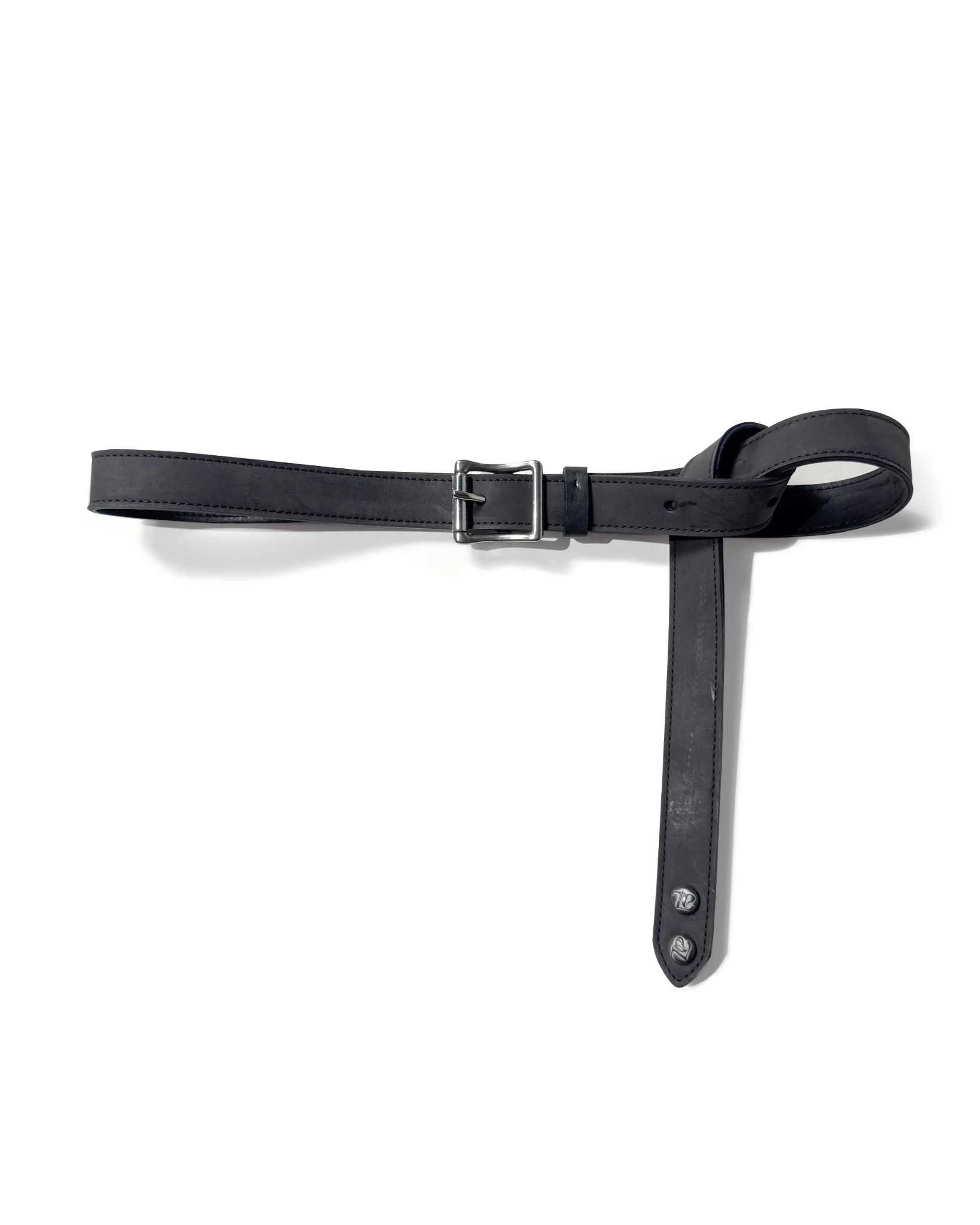 ALCYUS - A24 VEGTAN RAW OIL BELT (Black)