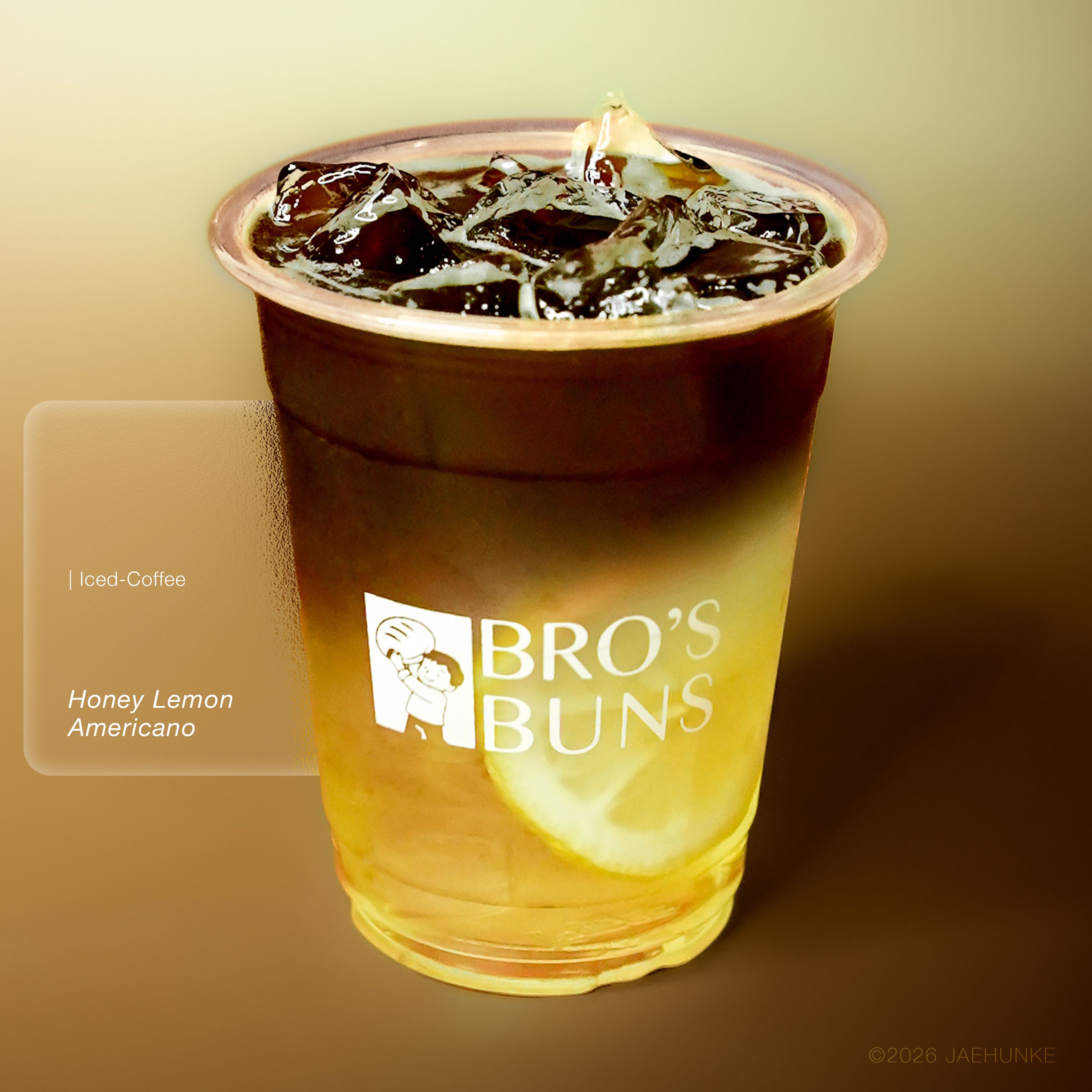 Honey Lemon Americano