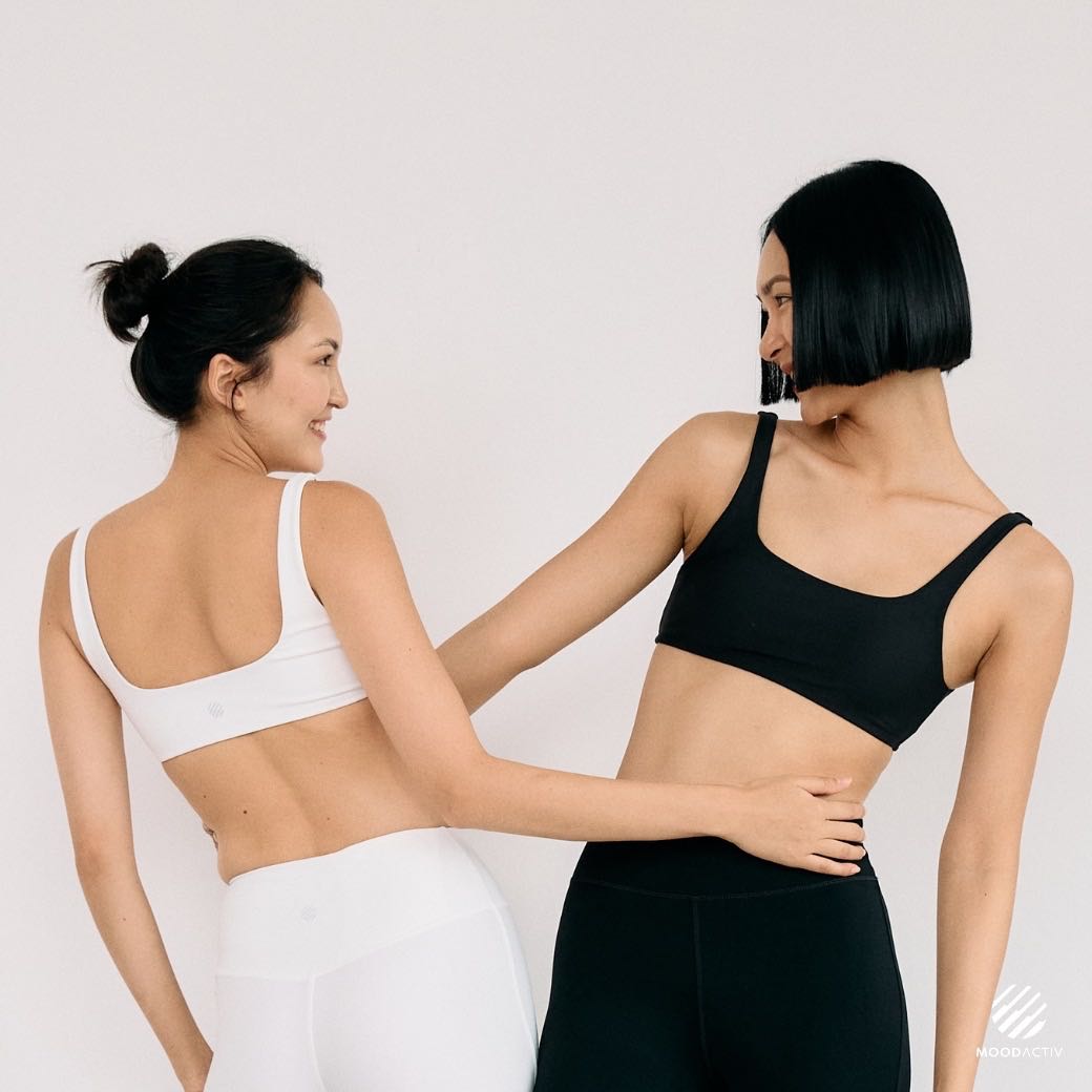 BASIC BRA - SHINY FABRIC