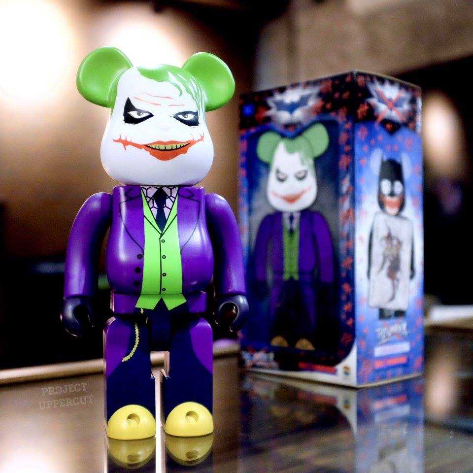 BE@RBRICK 400%  THE JOKER - Laughing Ver. [Displayed]